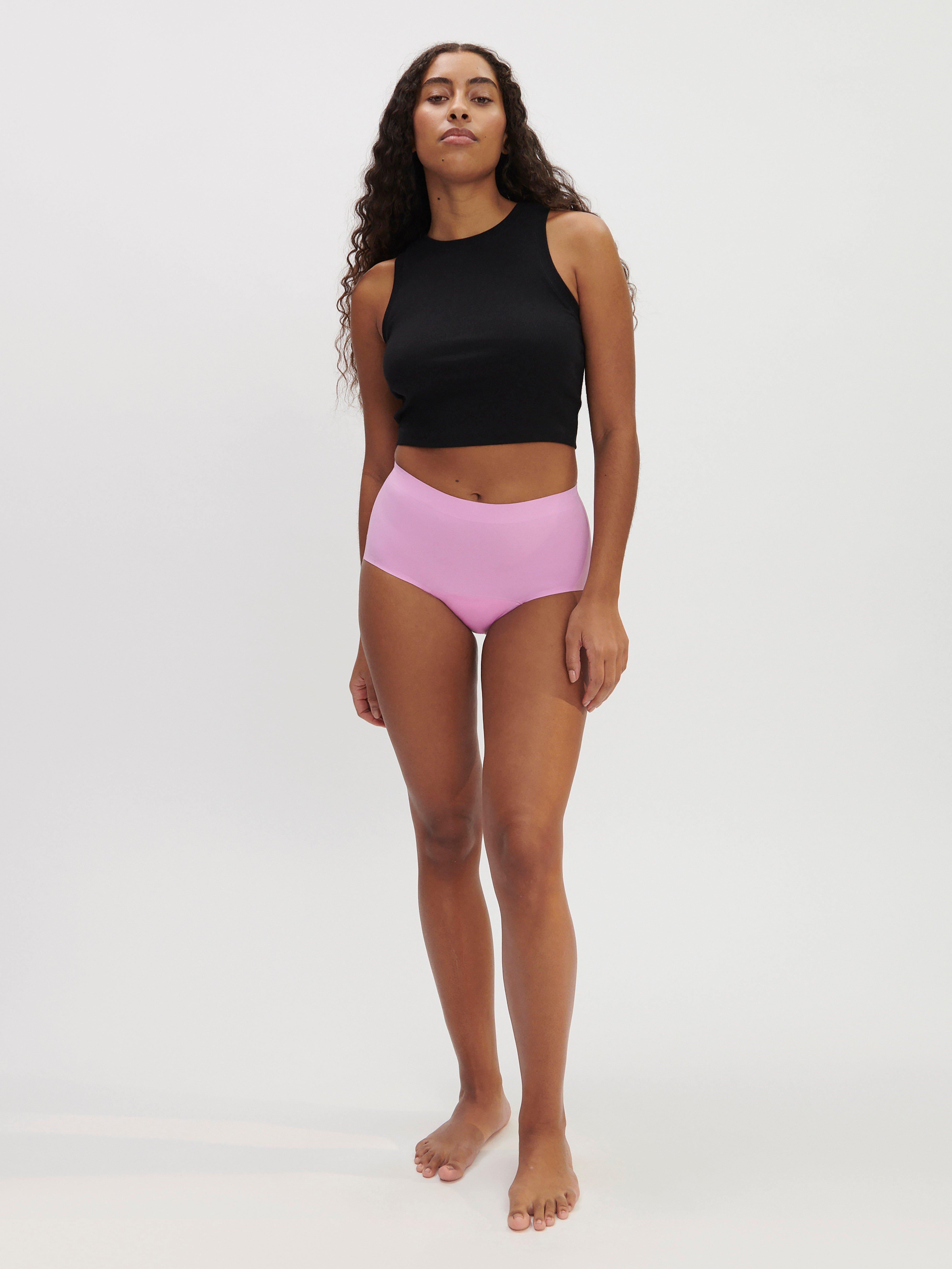 Engineered High Waist Period Proof – Period Panty Medium Absorbency Light Lilac