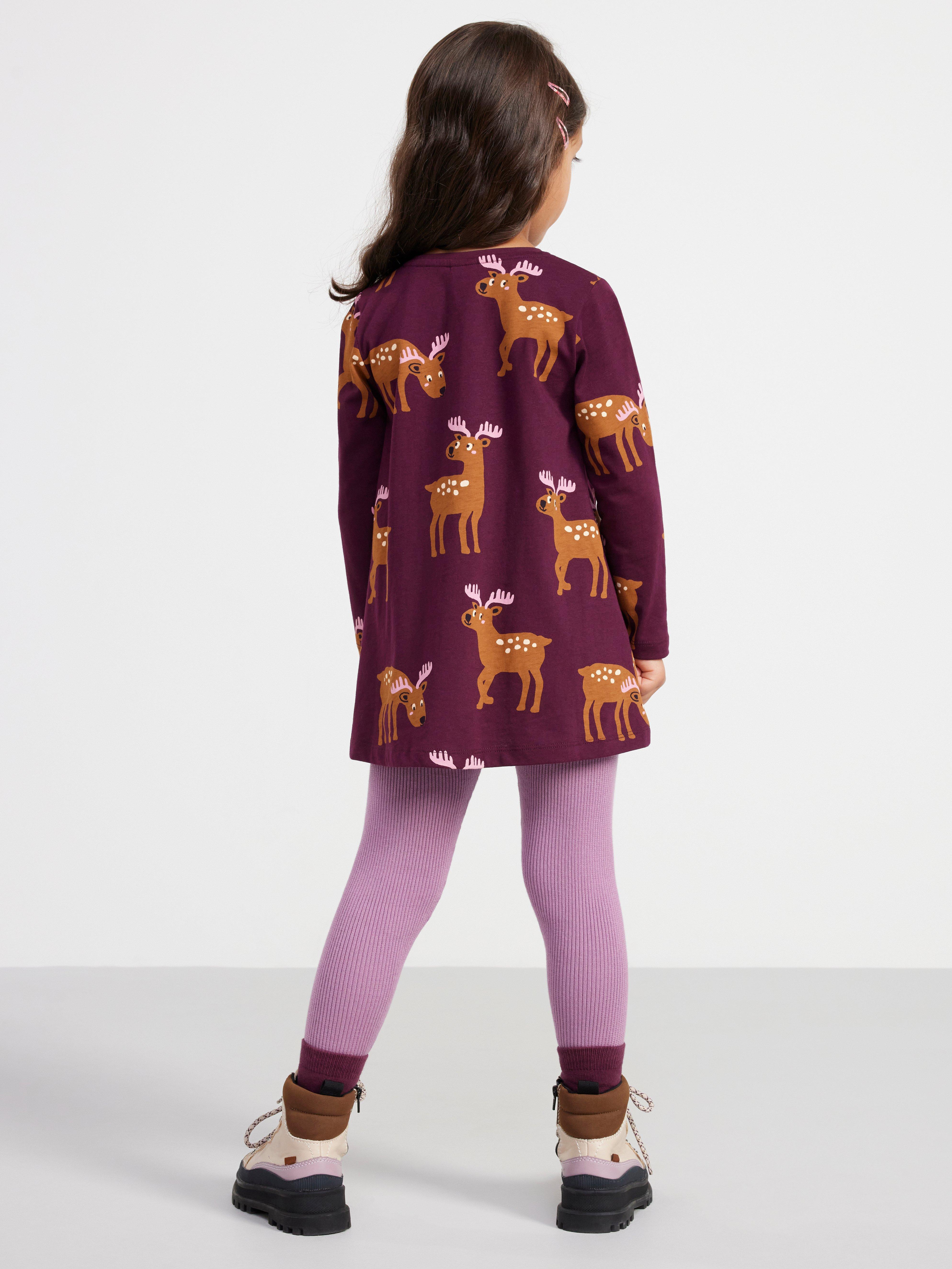Tunic with pattern Dark Lilac