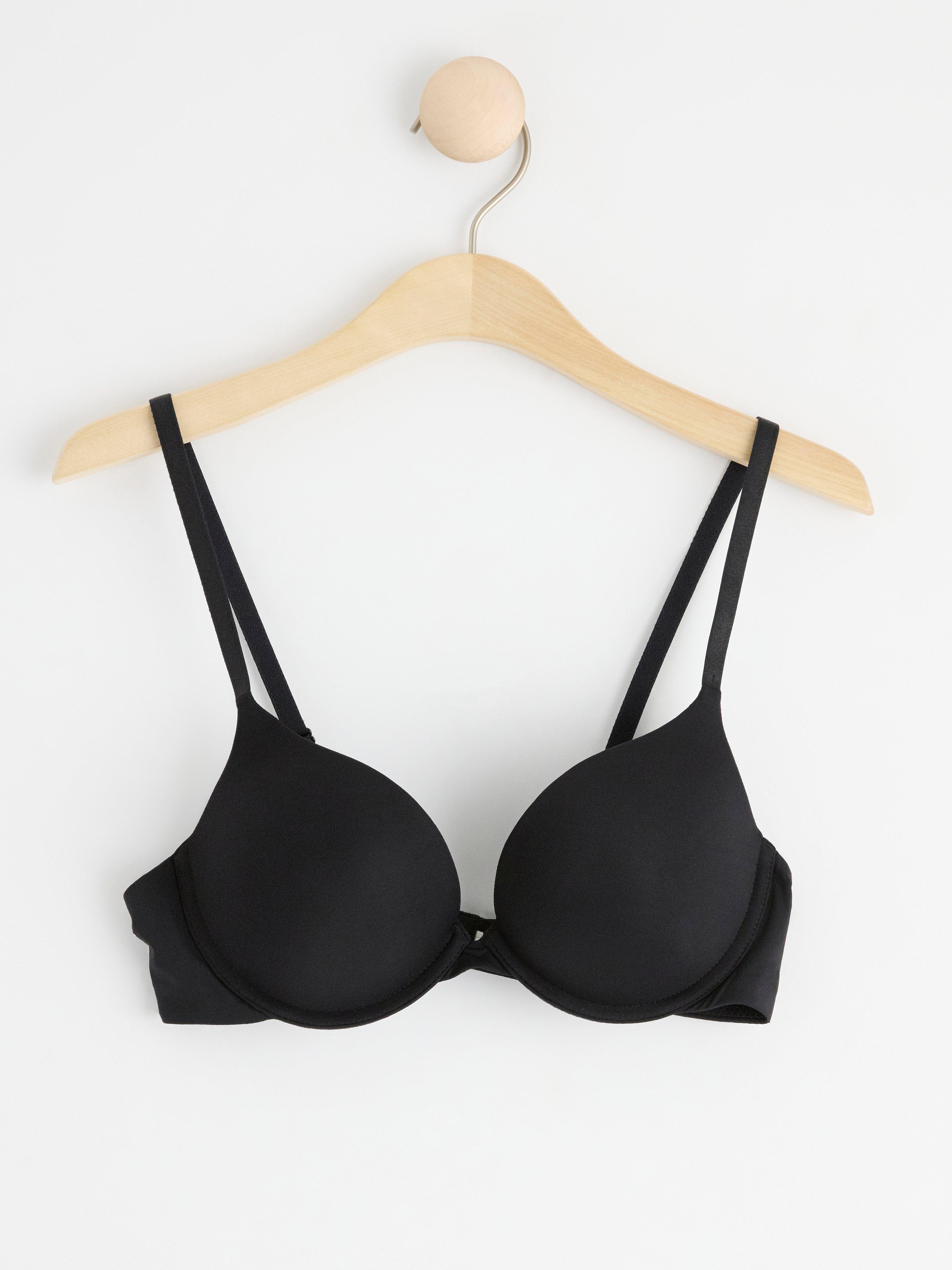 Malva Push-Up Bra Black