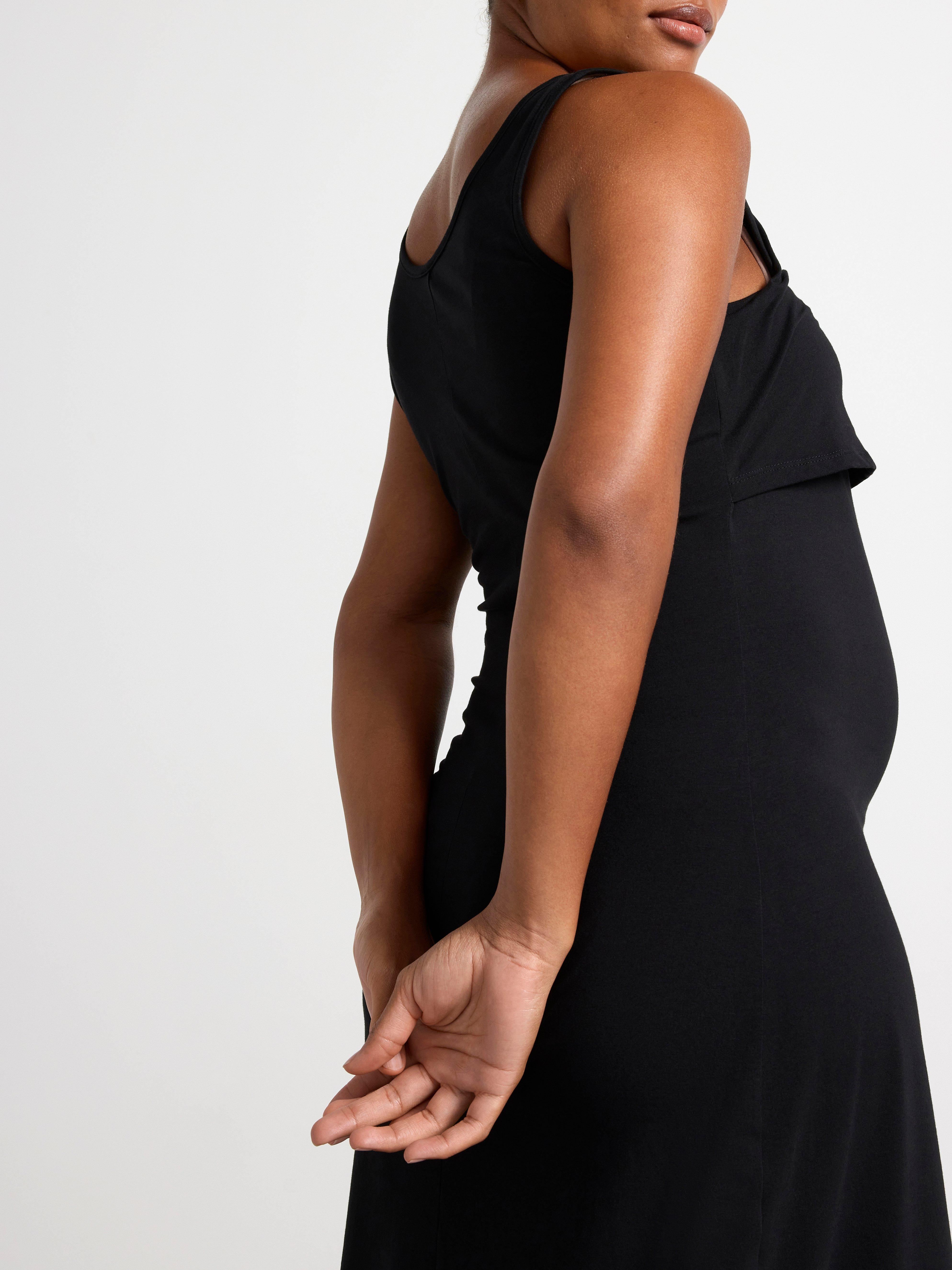 MOM Nursing dress Black