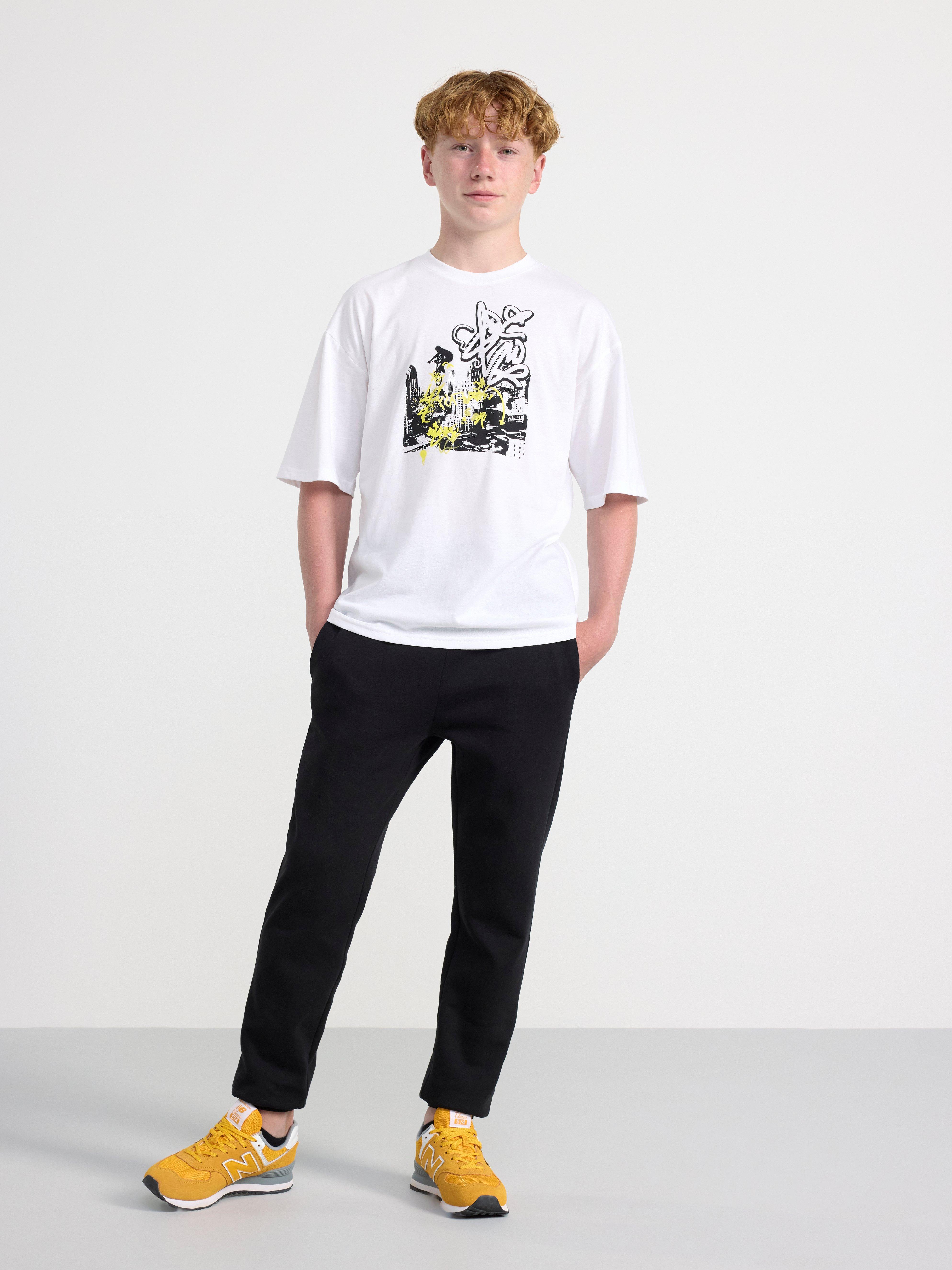 T-shirt with print White