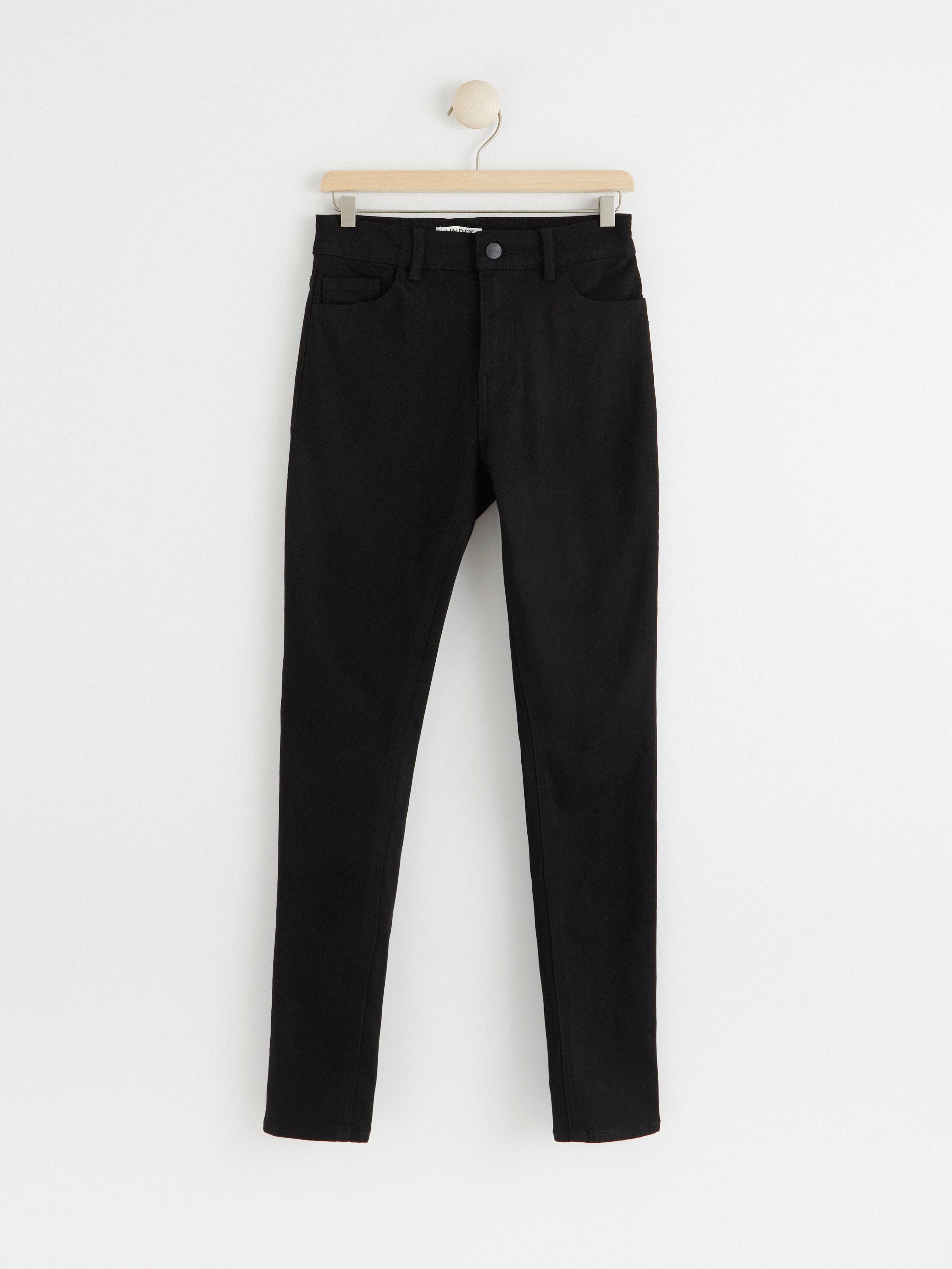 SELMA Slim super stretch high waist jeans Black