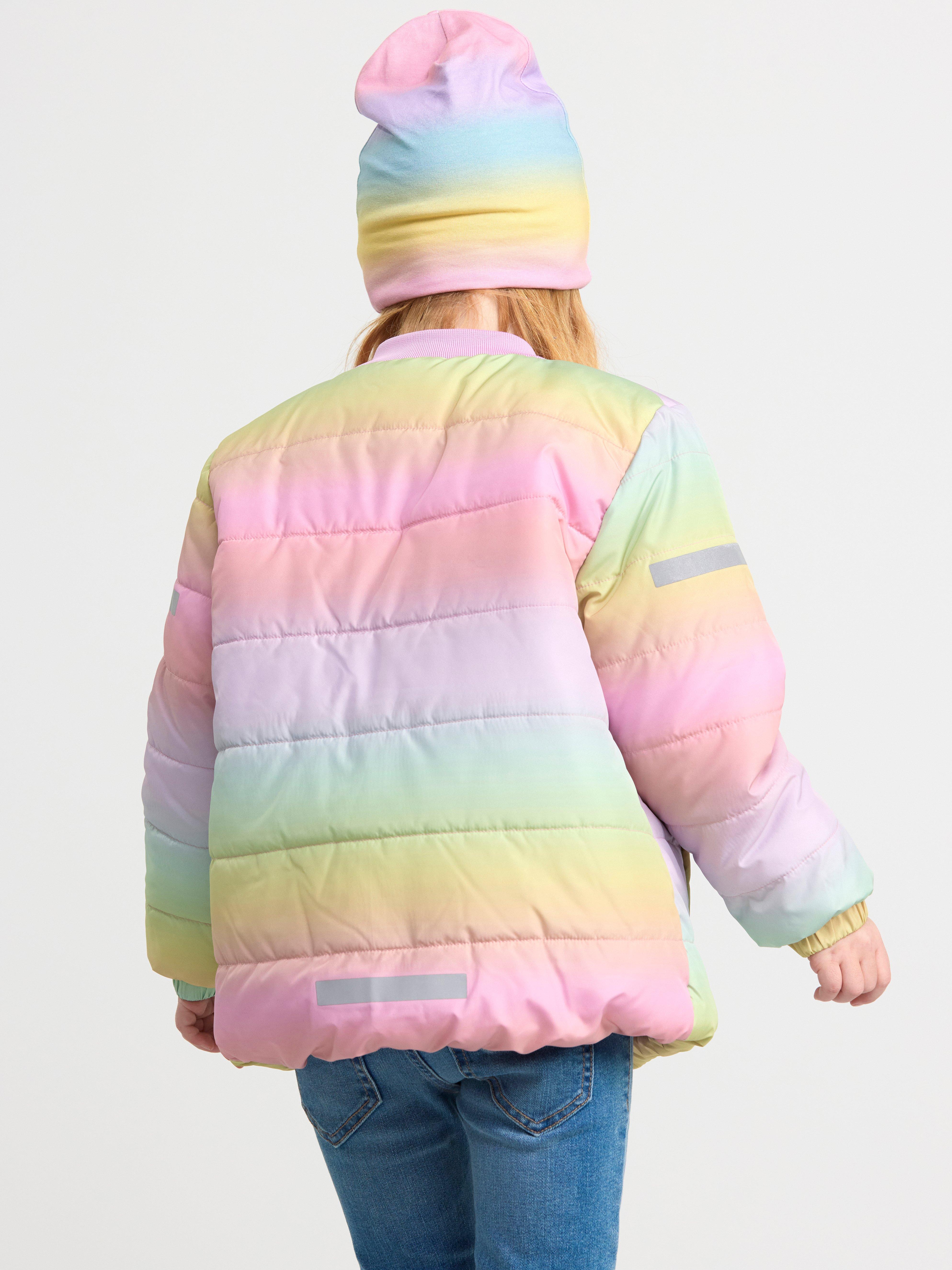 Water repellent puffer jacket Light Lilac