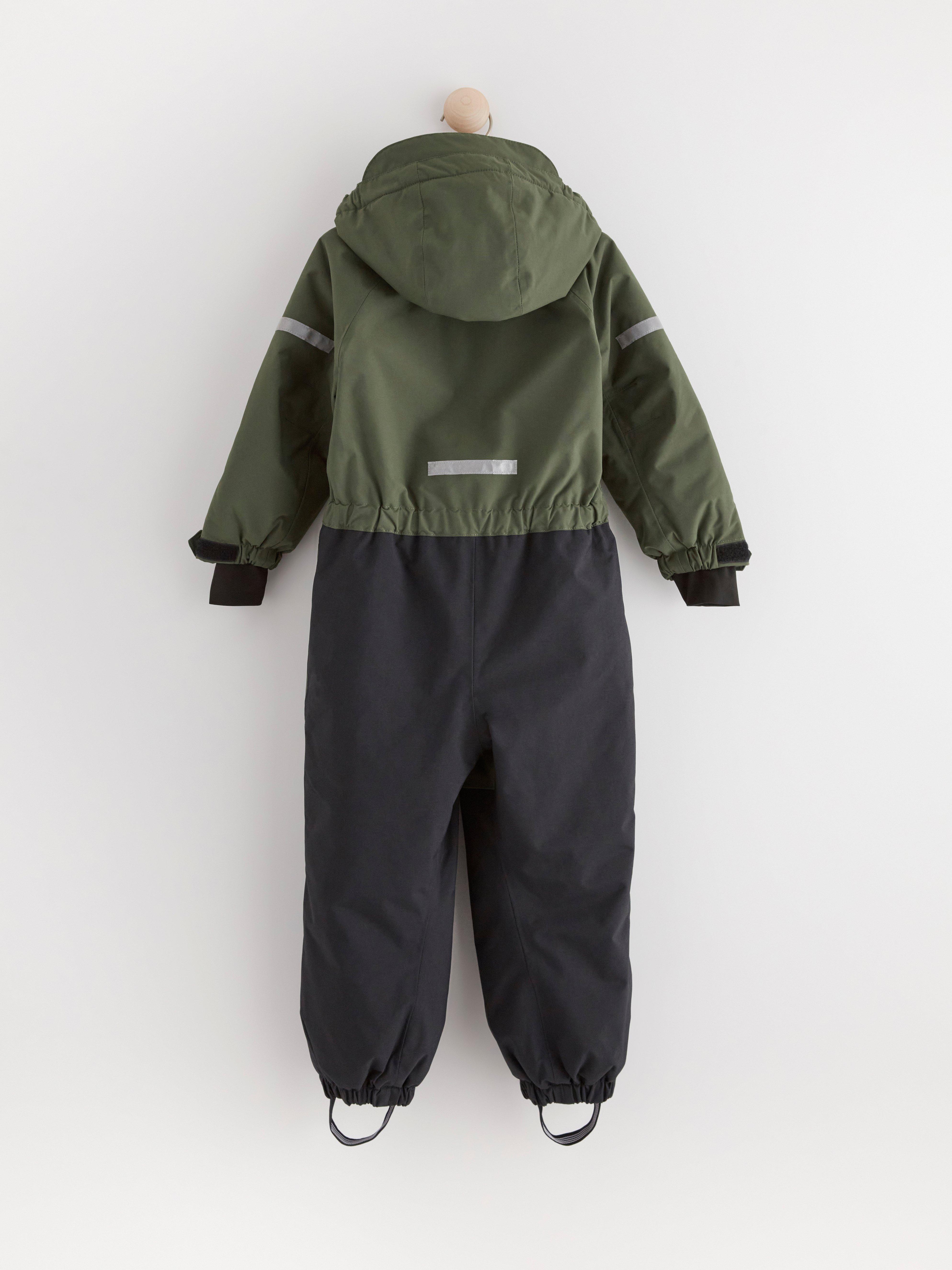 FIX Padded waterproof overall Dark Khaki Green