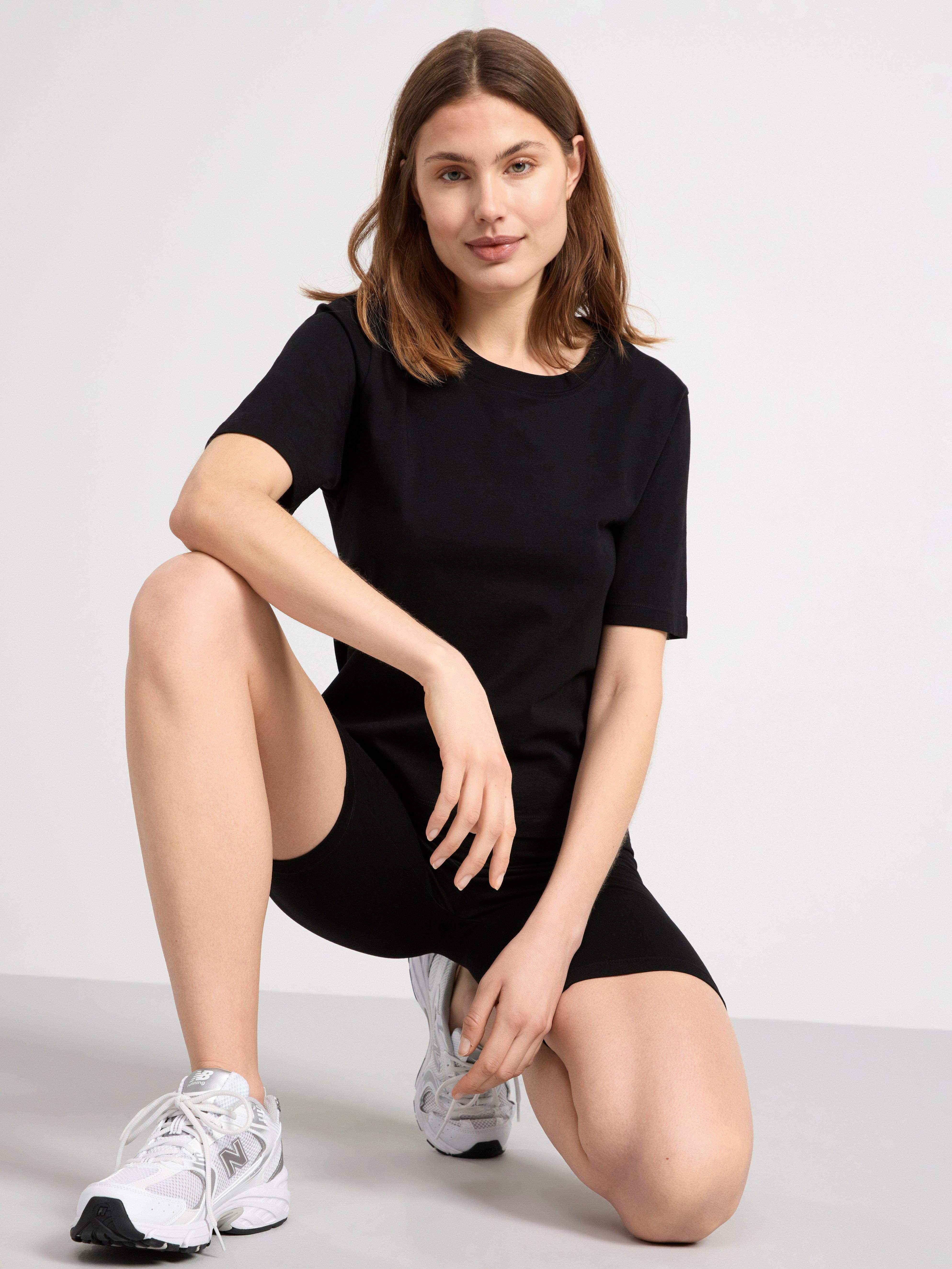 Cotton cycling shorts Black