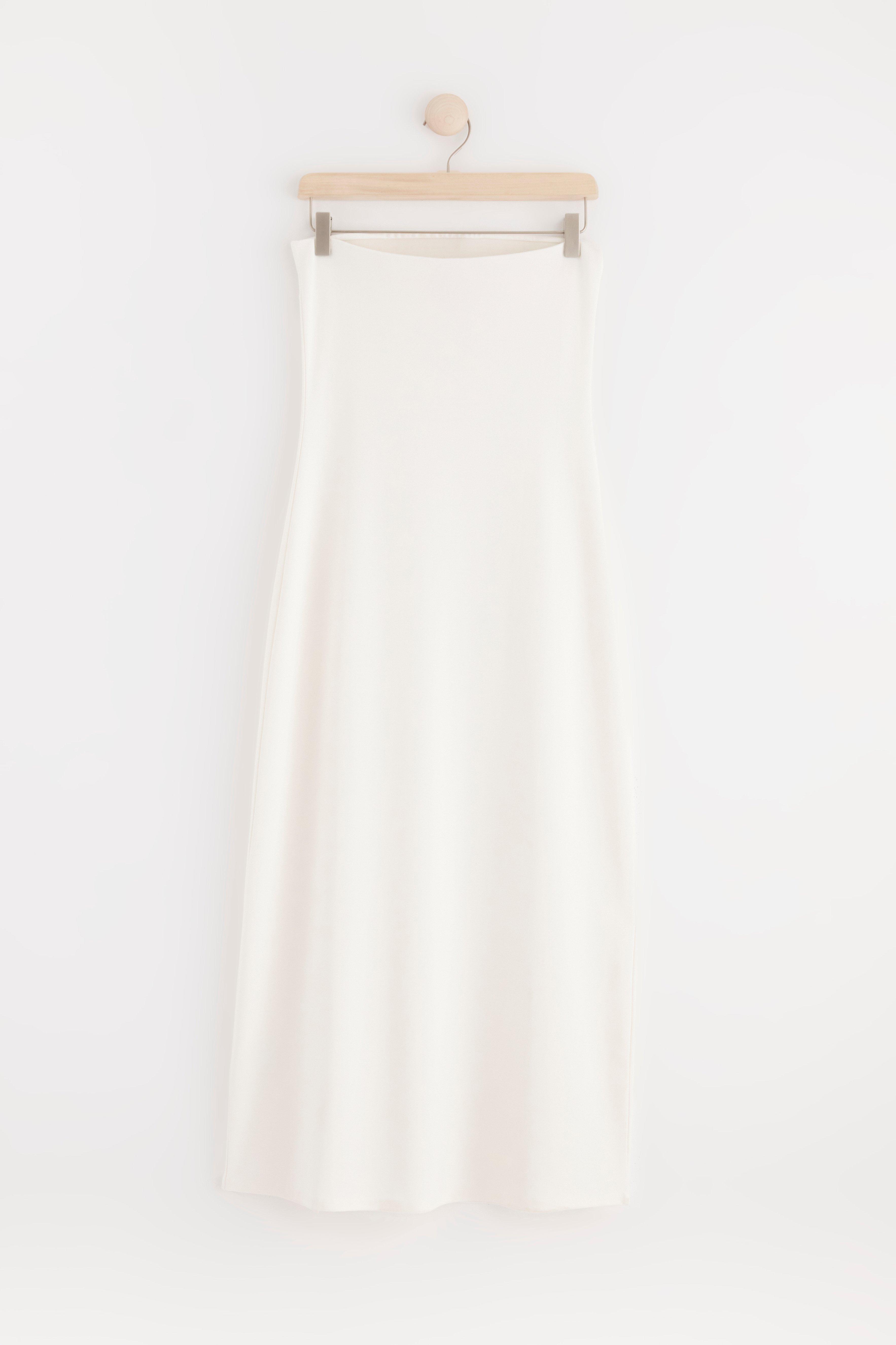Punto tube dress Off White