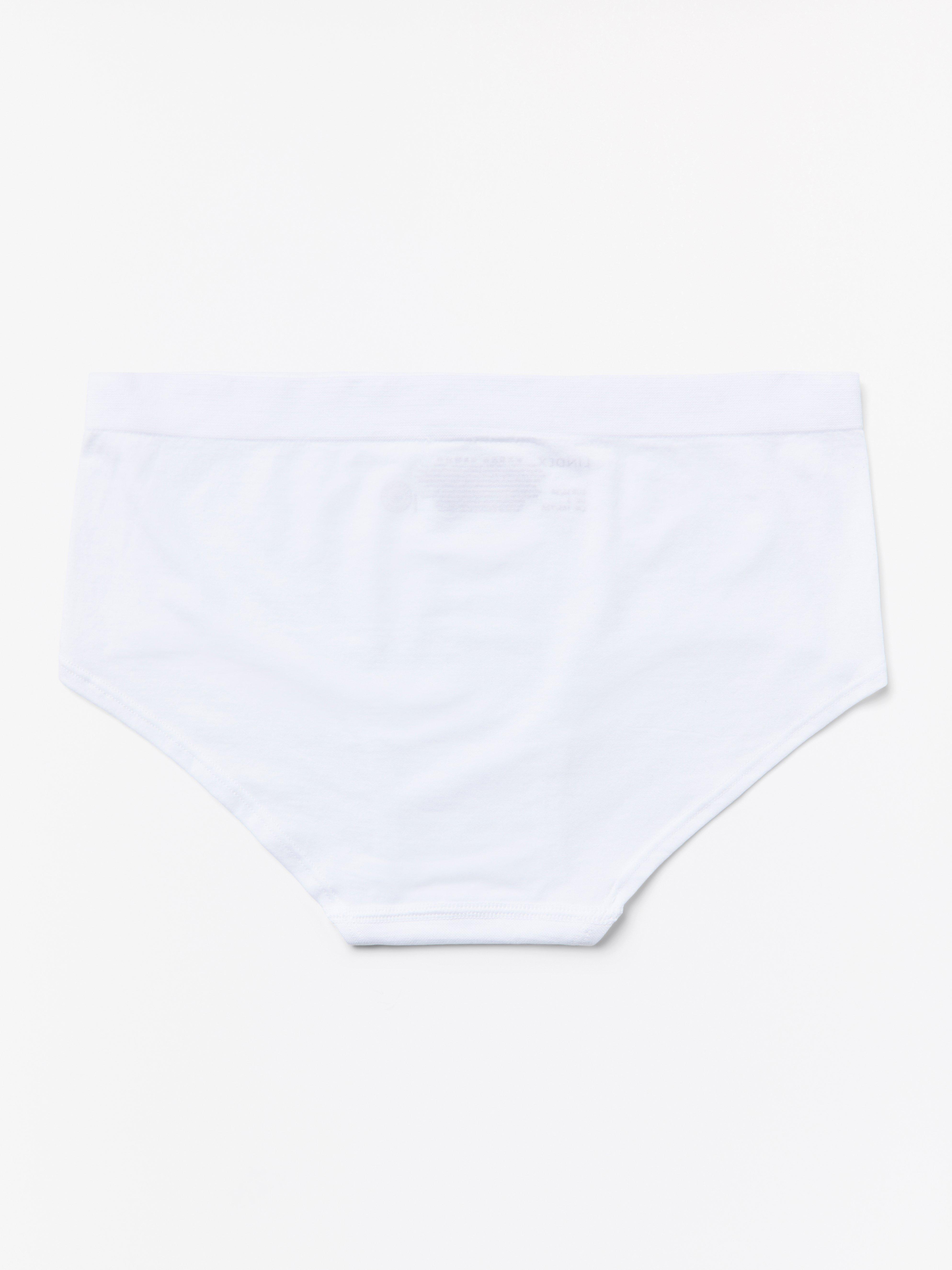 Seamless regular waist brief White