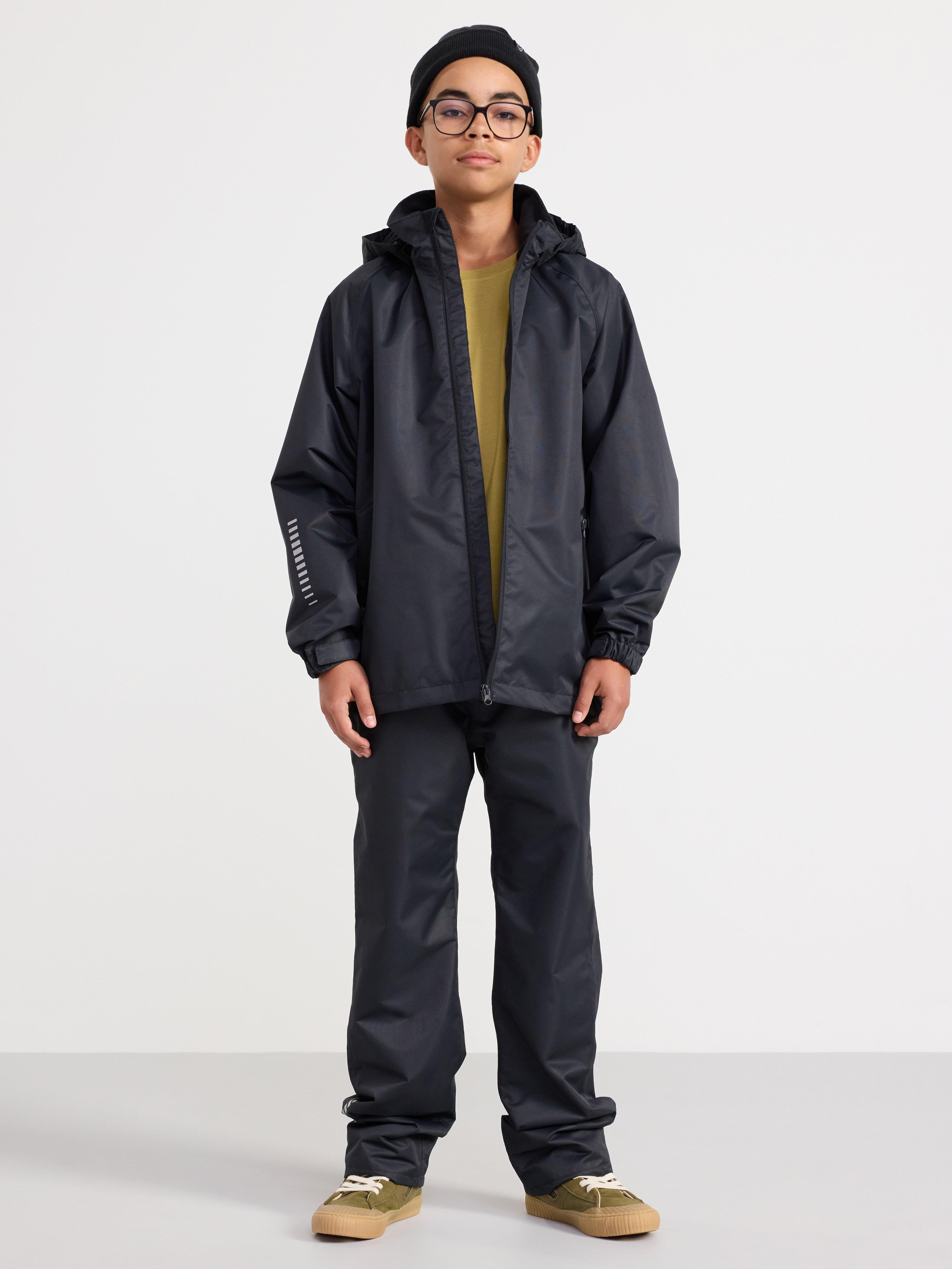 WALLRIDE Functional waterproof jacket Black