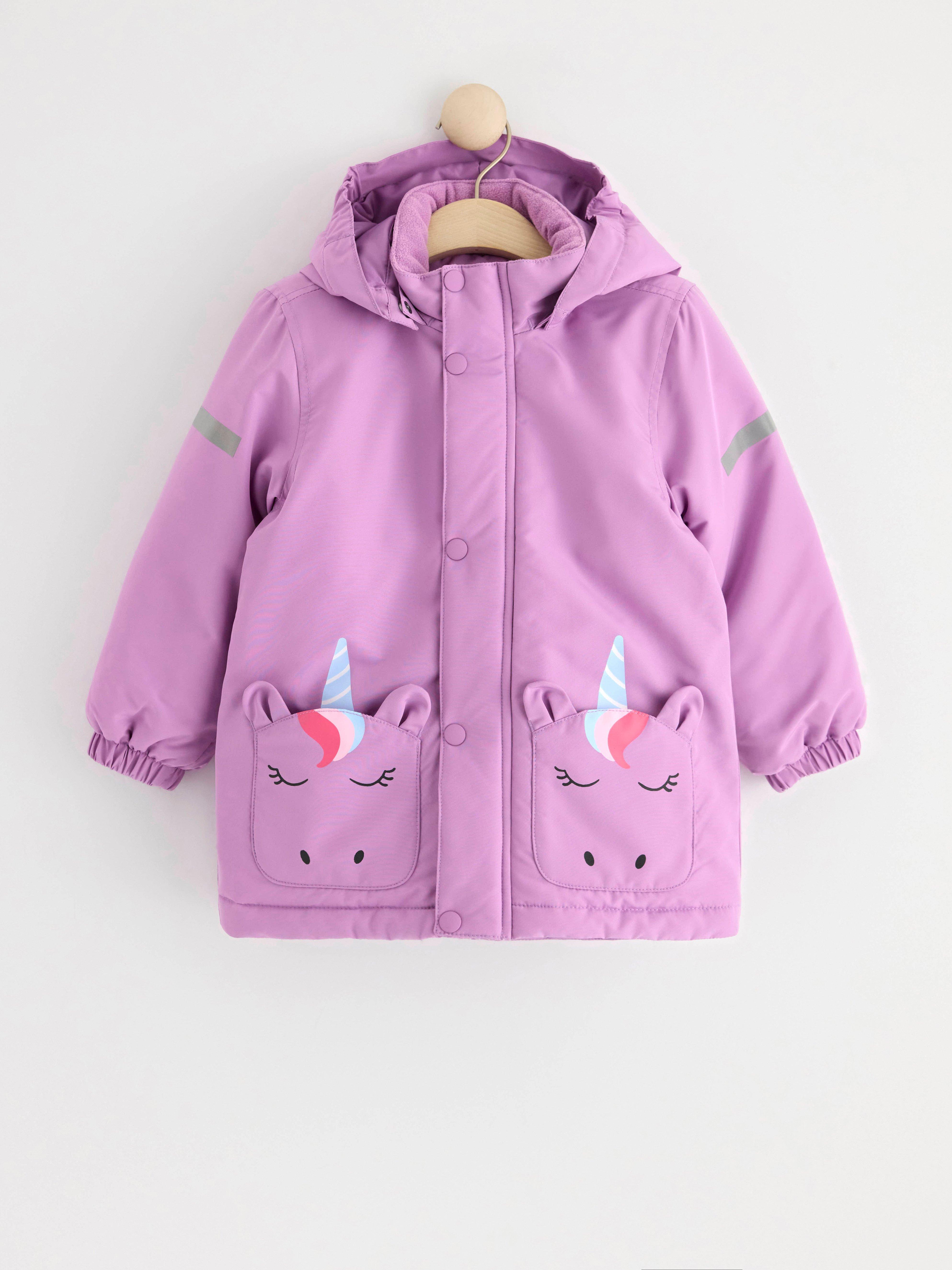 Water repellent padded jacket Light Dusty Lilac