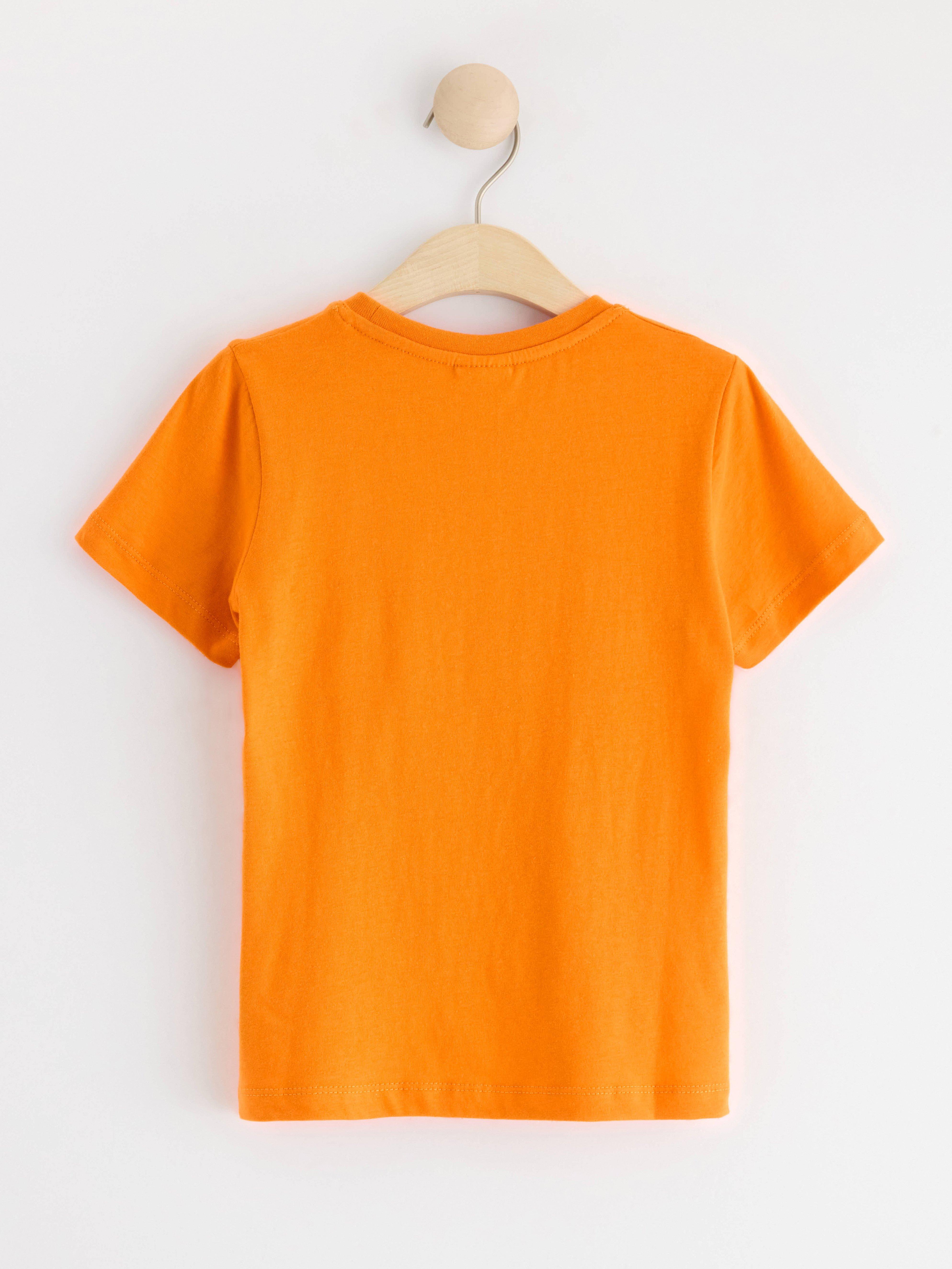 Short sleeve top with Paw Patrol Orange