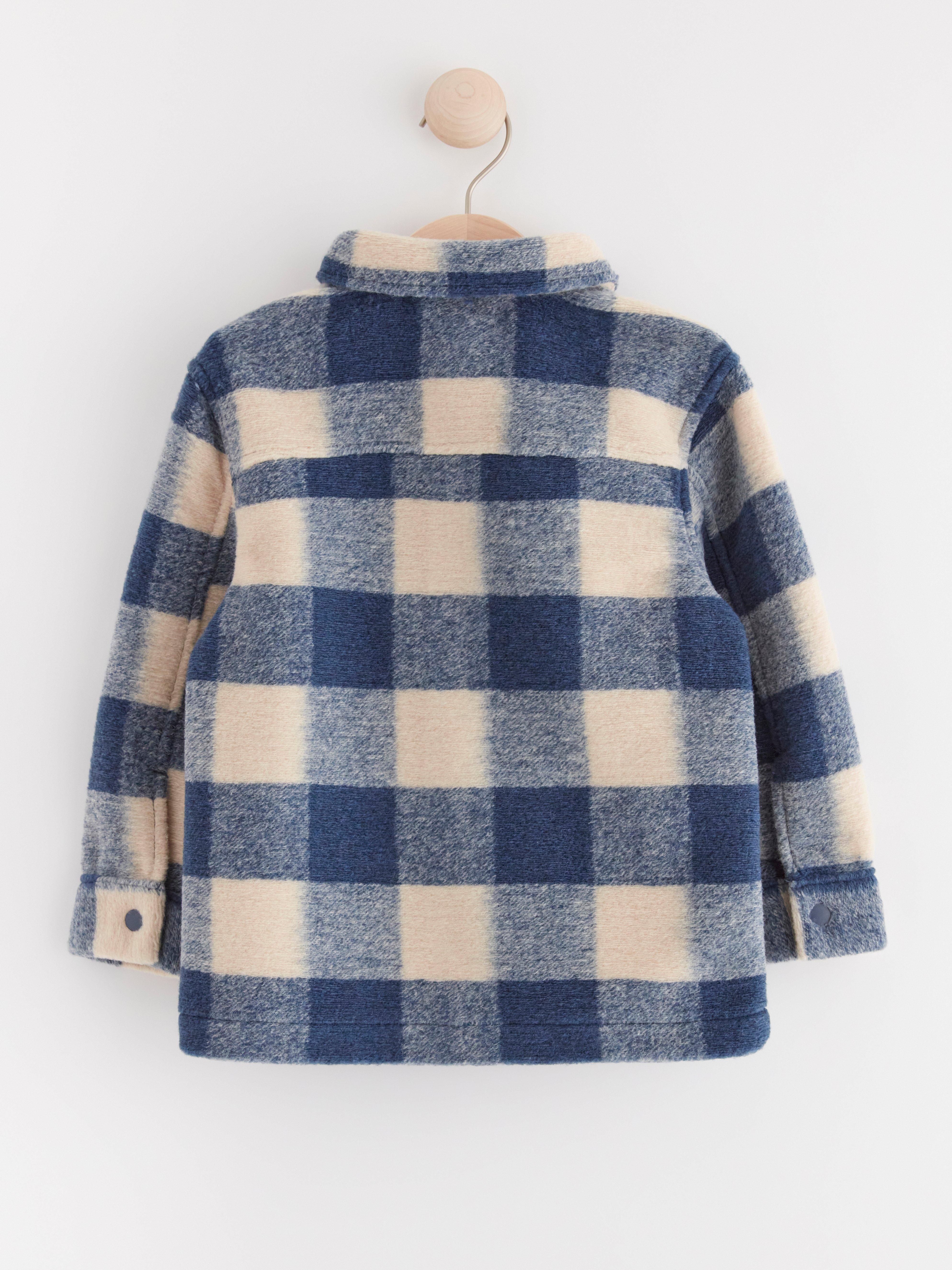 Shirt jacket Dark Dusty Blue