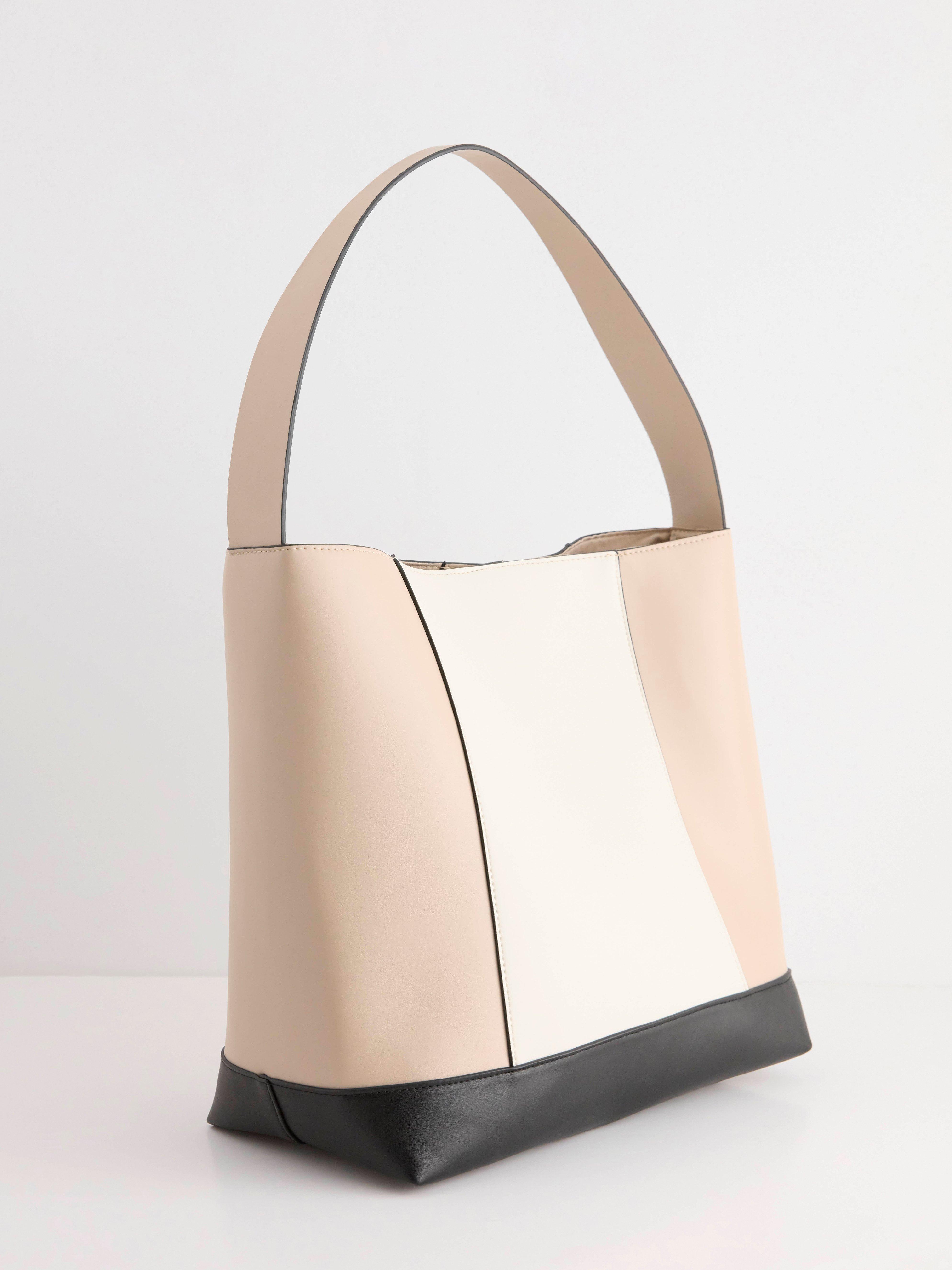 Large shopper bag Beige