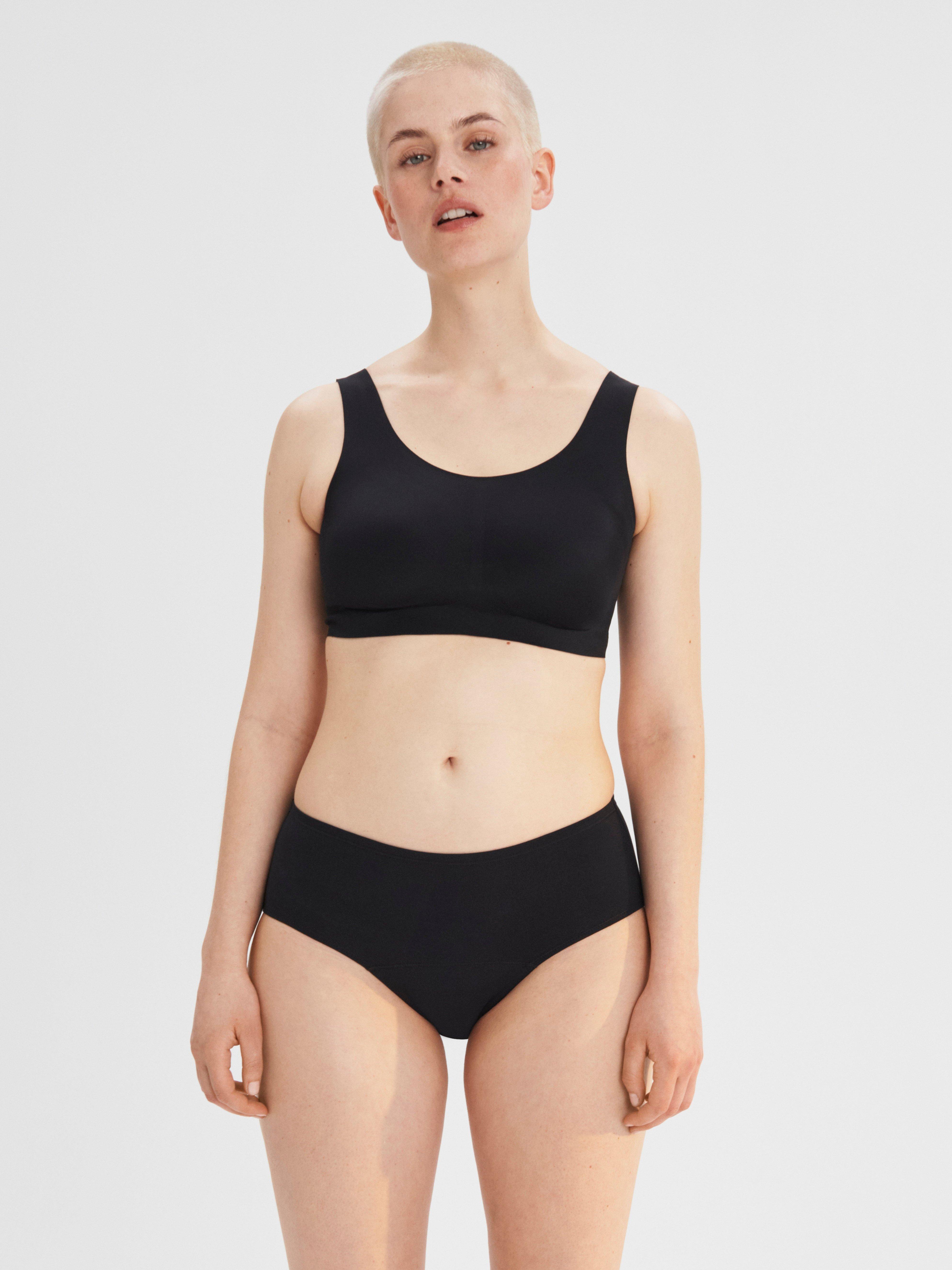 Engineered Hiphugger Period Proof – Period Panty Medium Absorbency Black