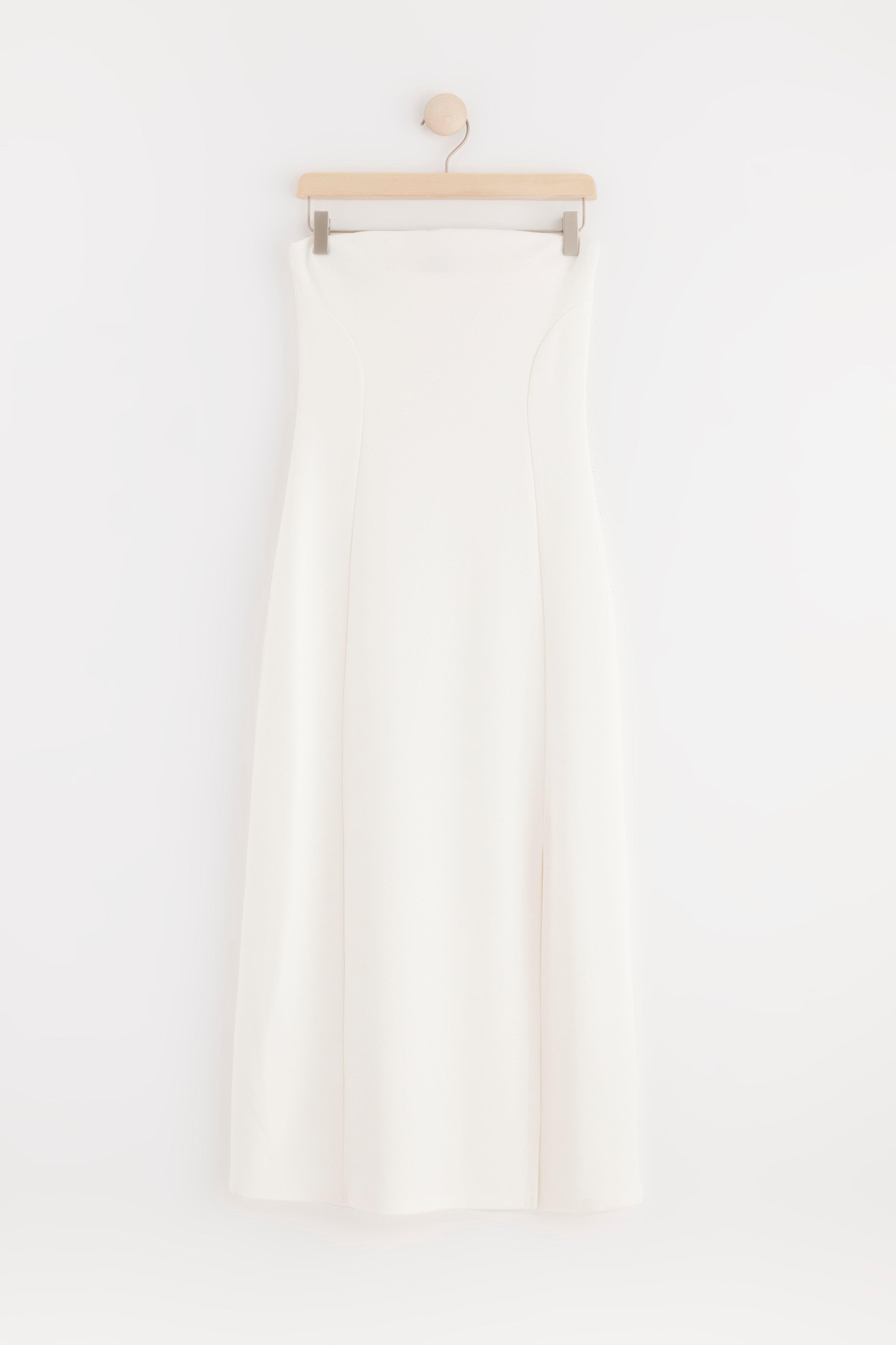 Punto tube dress Off White