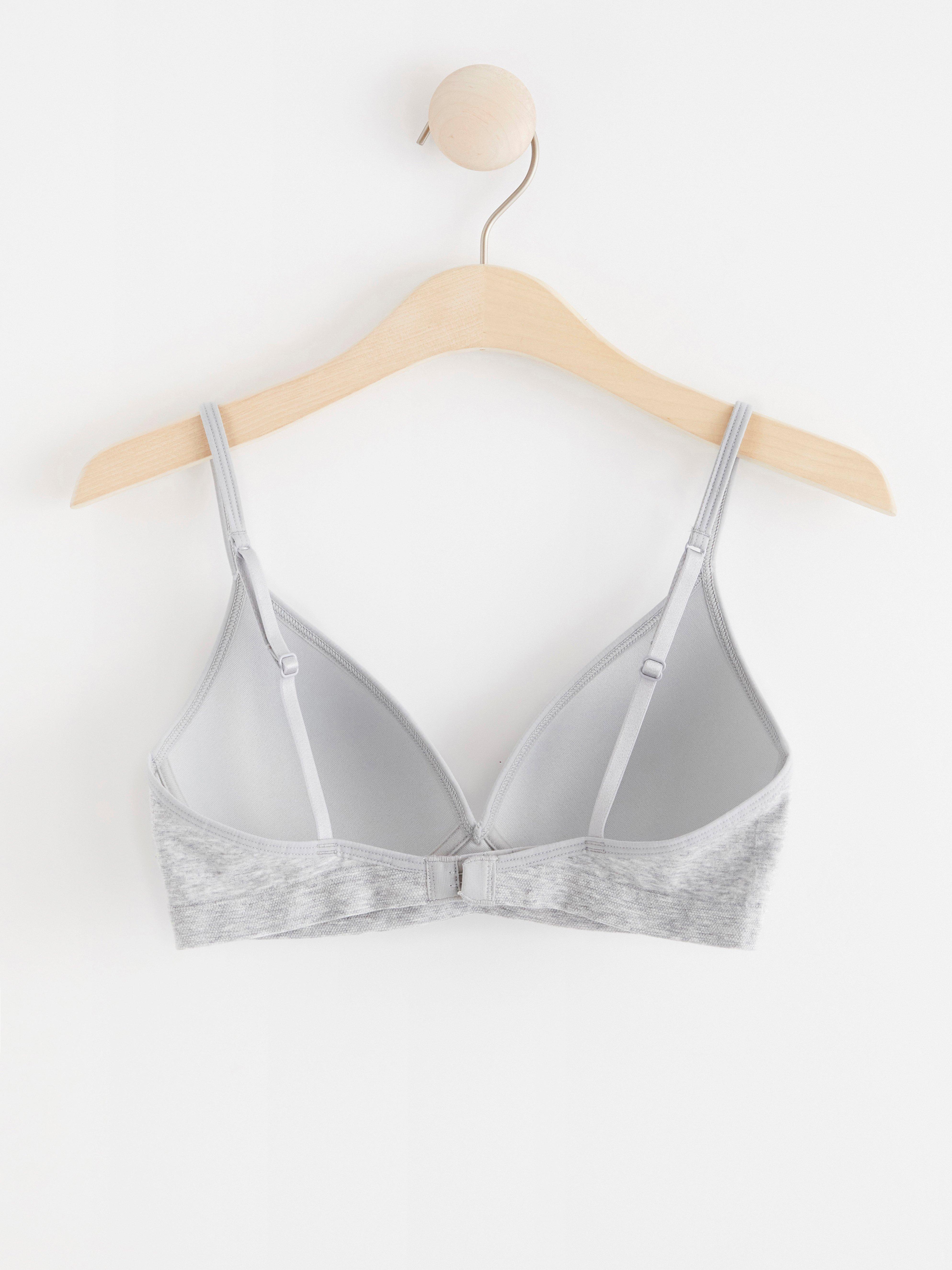 Soft bra Light Grey Melange