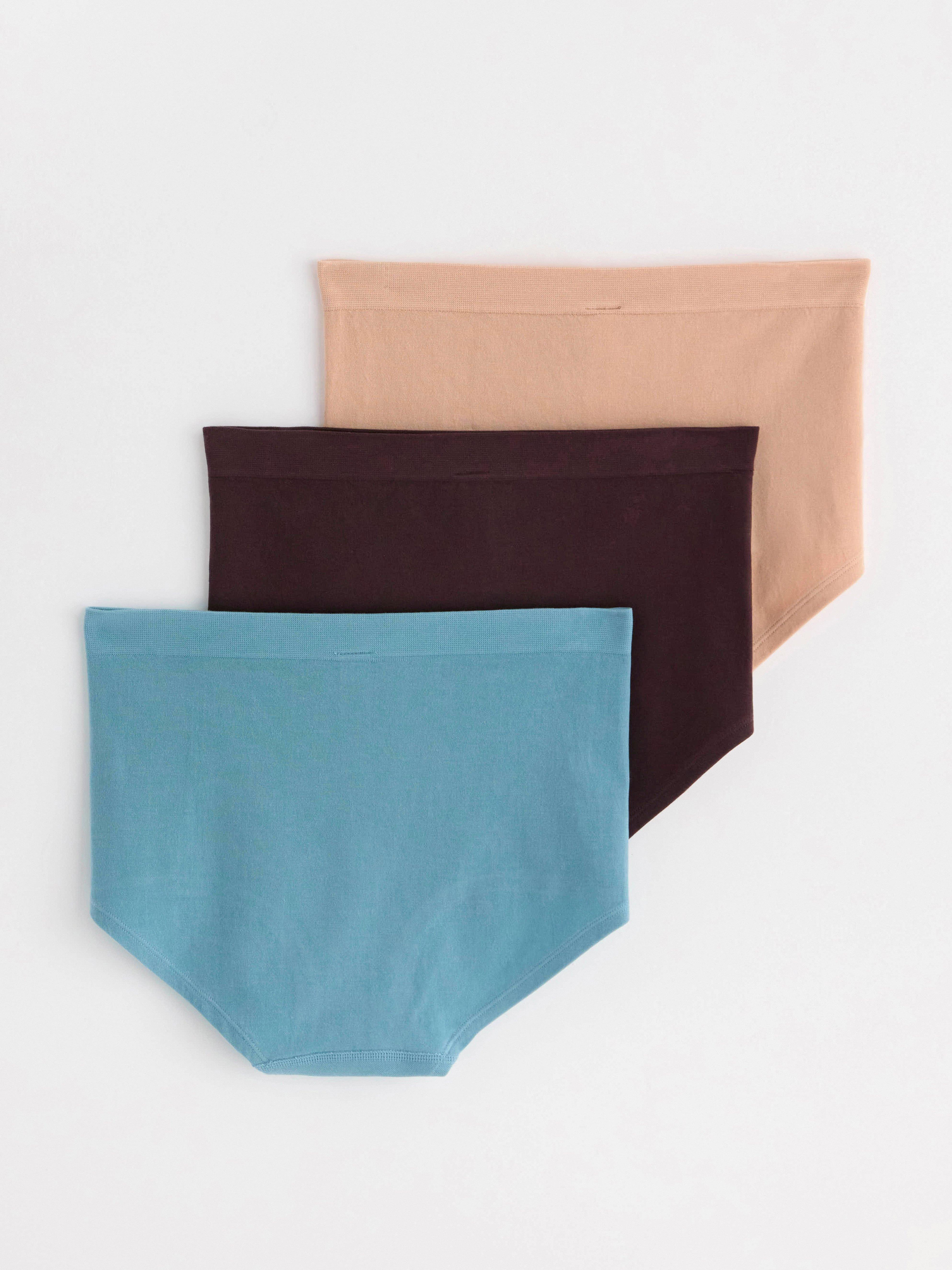 3-pack Briefs  seamless Dusty Blue