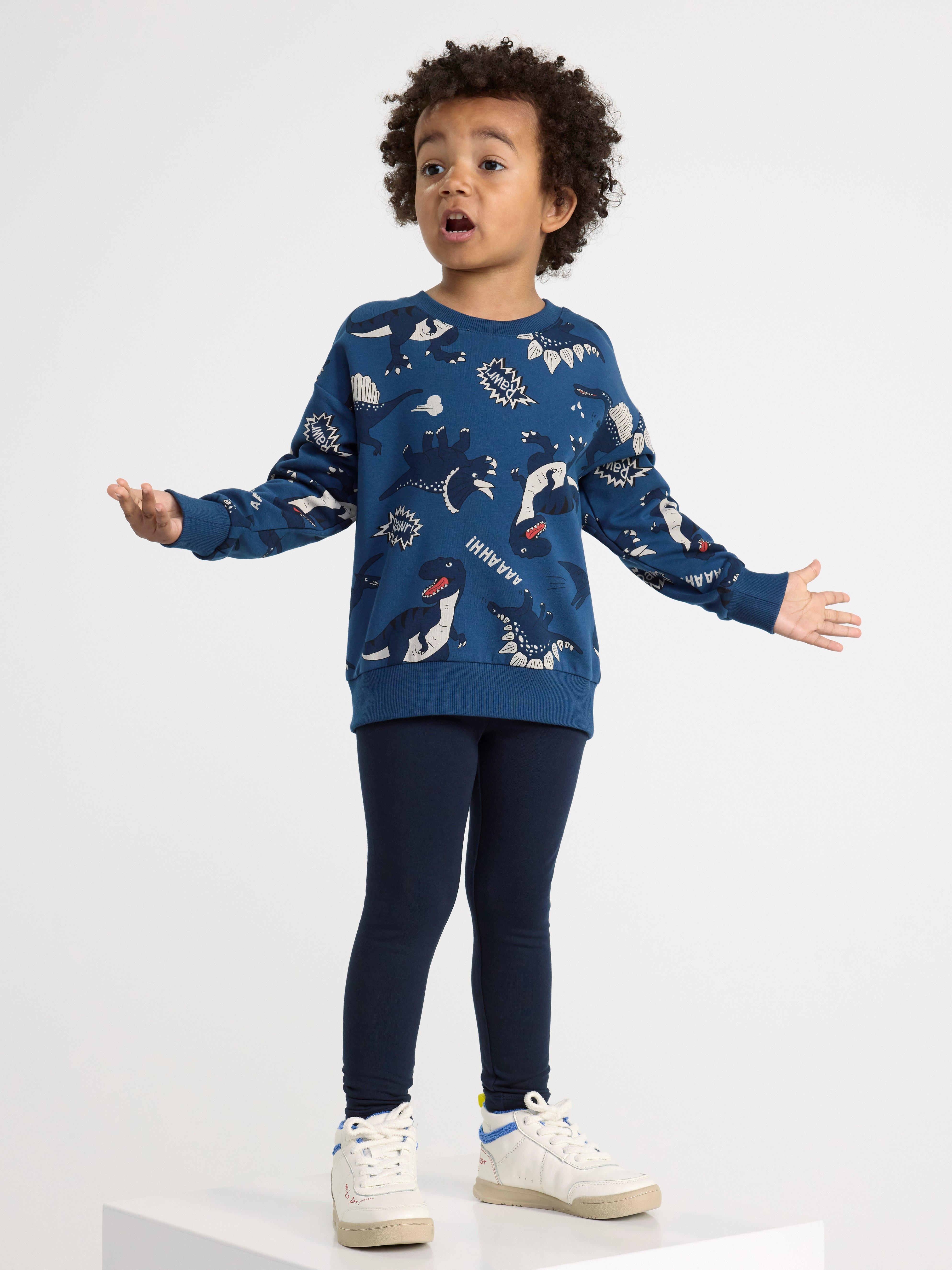 Extra durable leggings with brushed inside Dark Navy