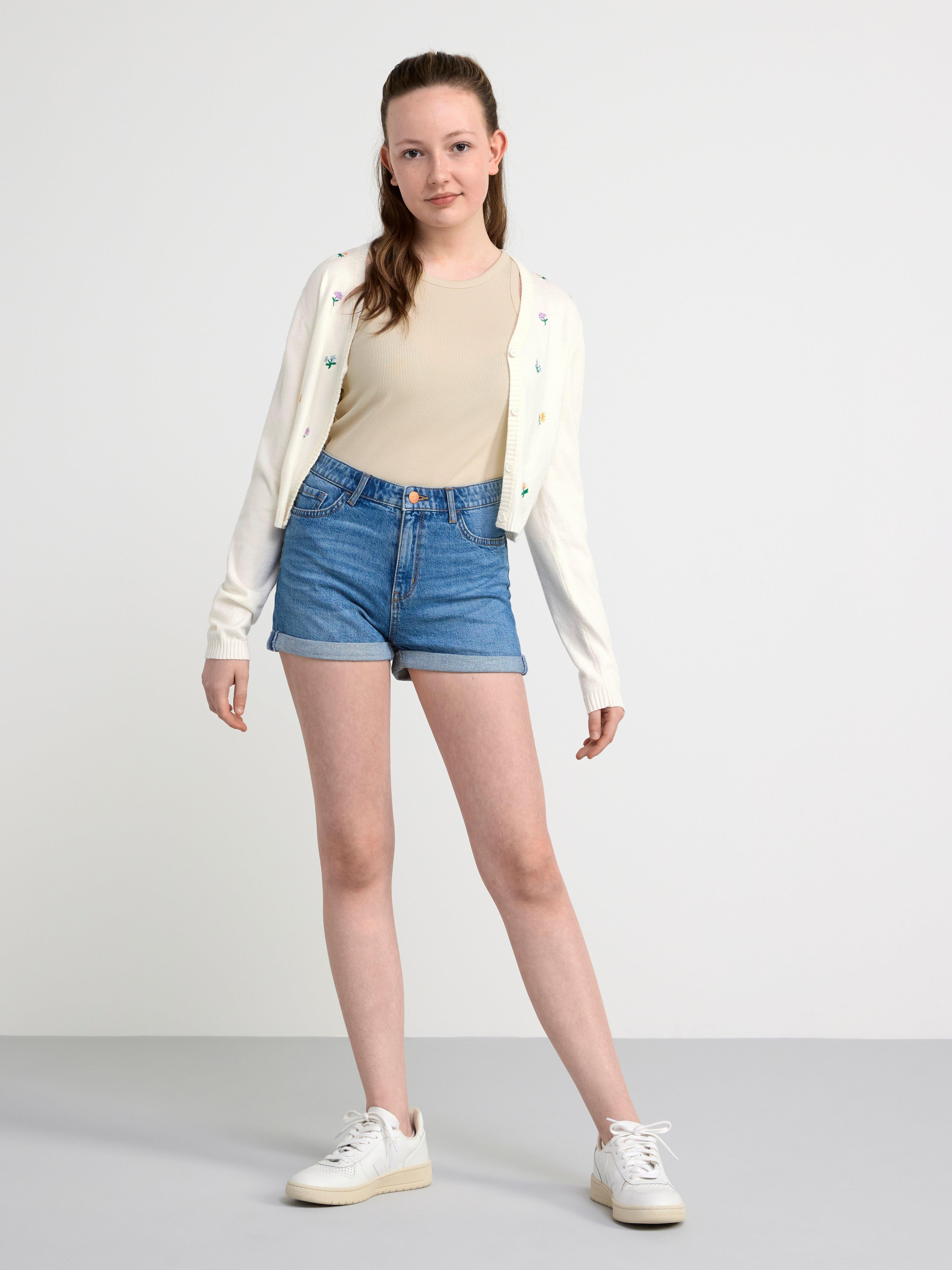 Ribbed tank top Light Beige