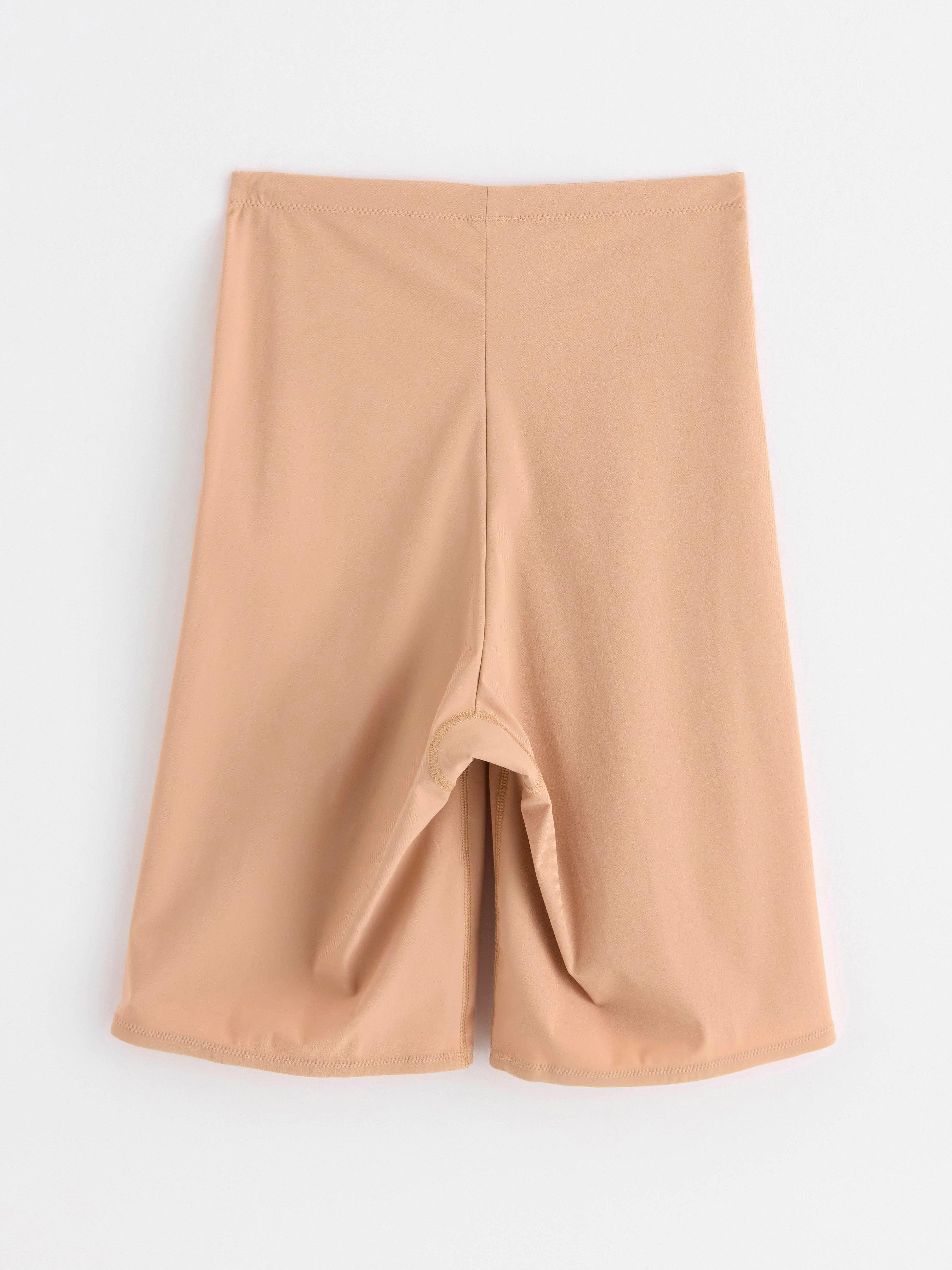 Medium support shaping biker Beige