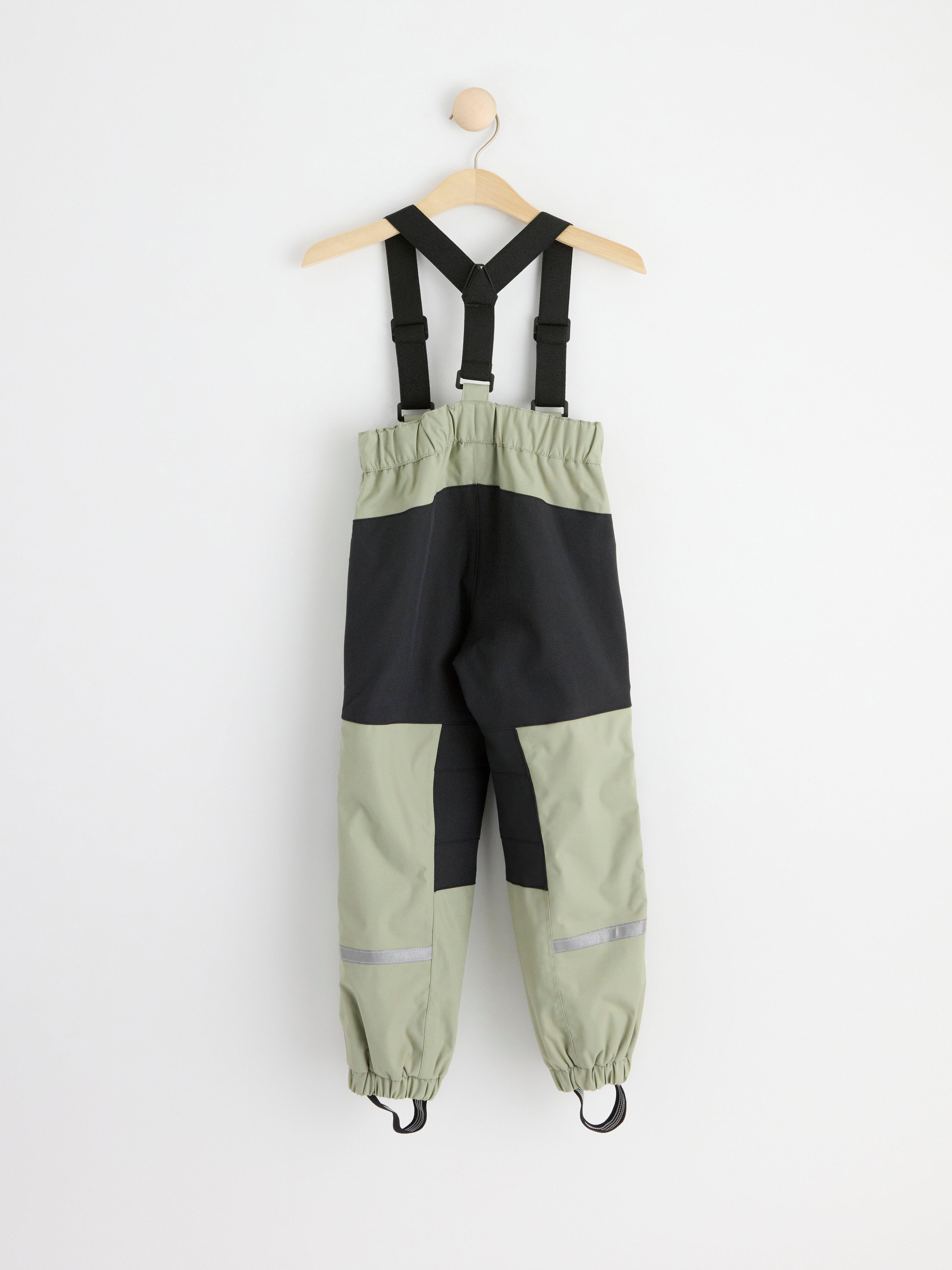 FIX Shell trousers with adjustable legs Light Dusty Green