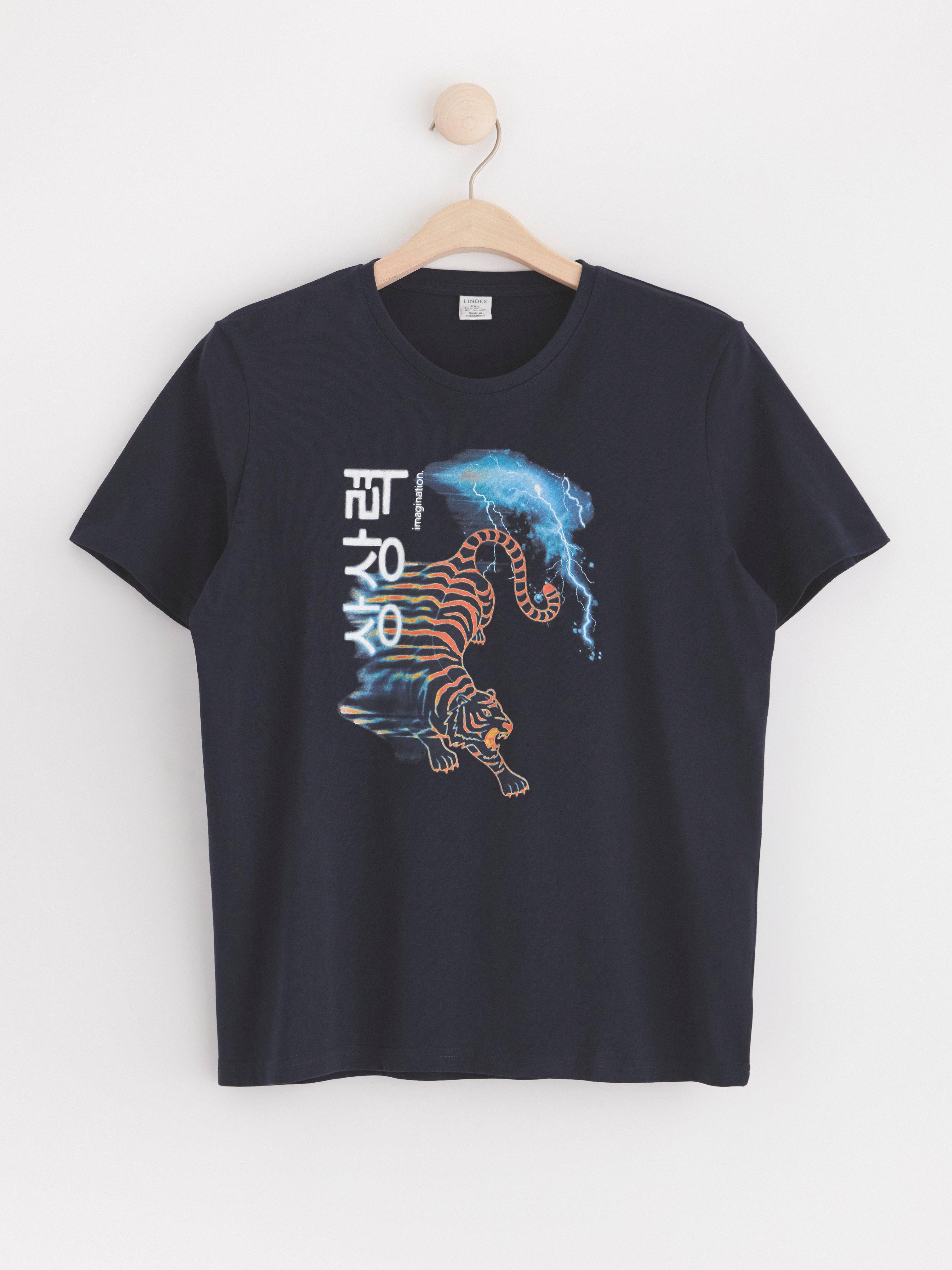 T-shirt with print Dark Navy