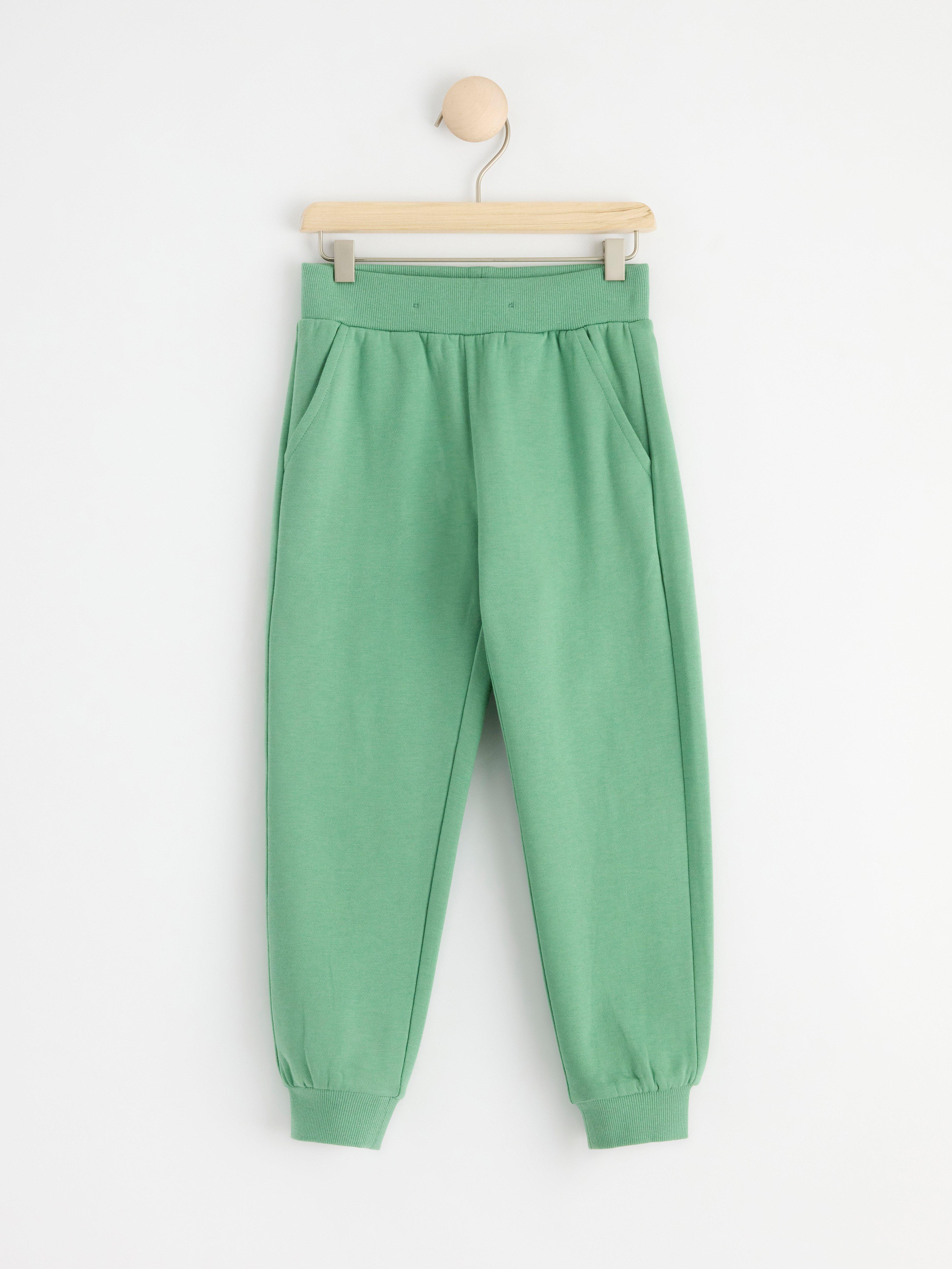Extra durable trousers with brushed inside Dusty Green