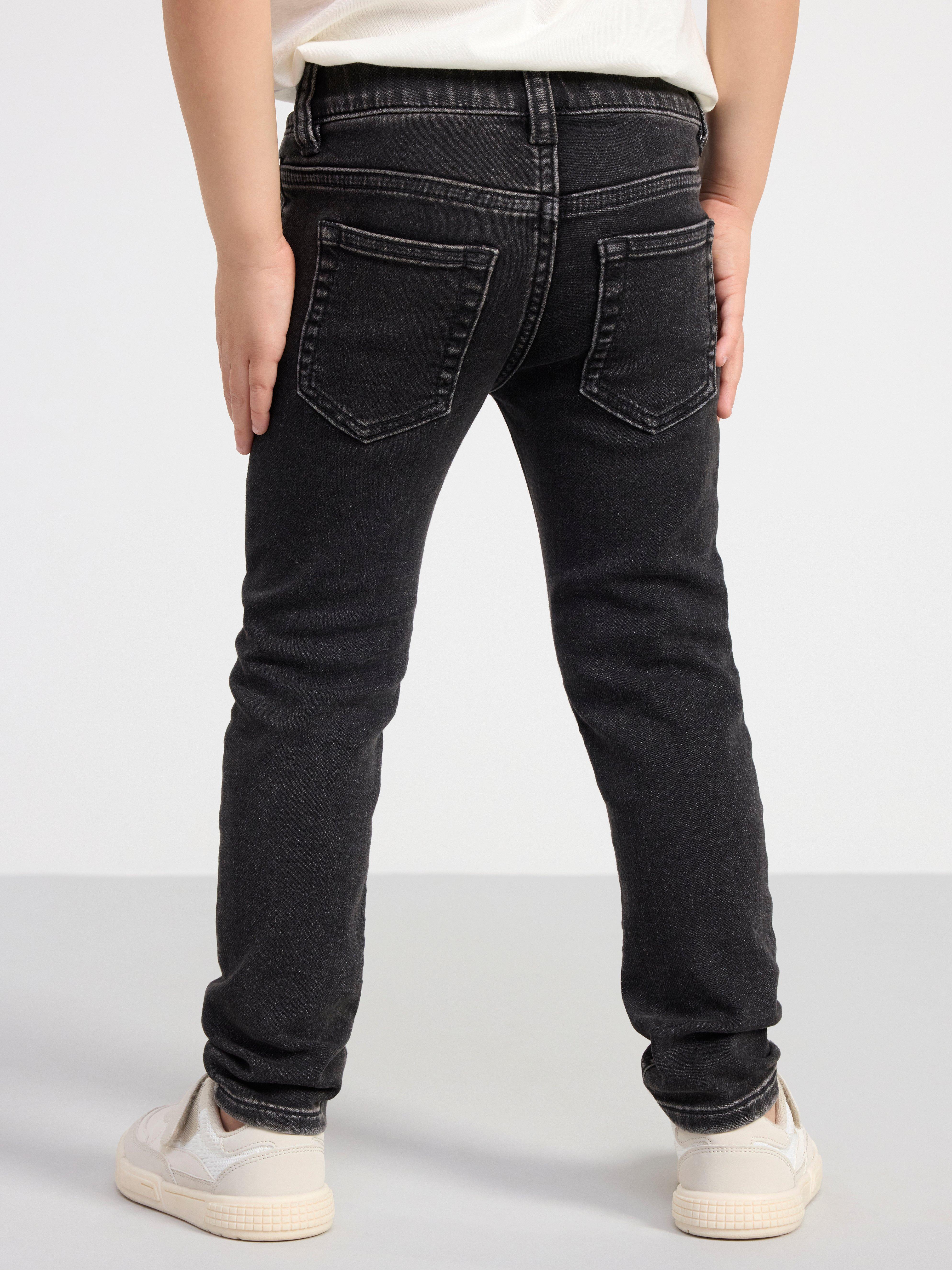 SAM Slim regular waist super stretch pull-up jeans Black