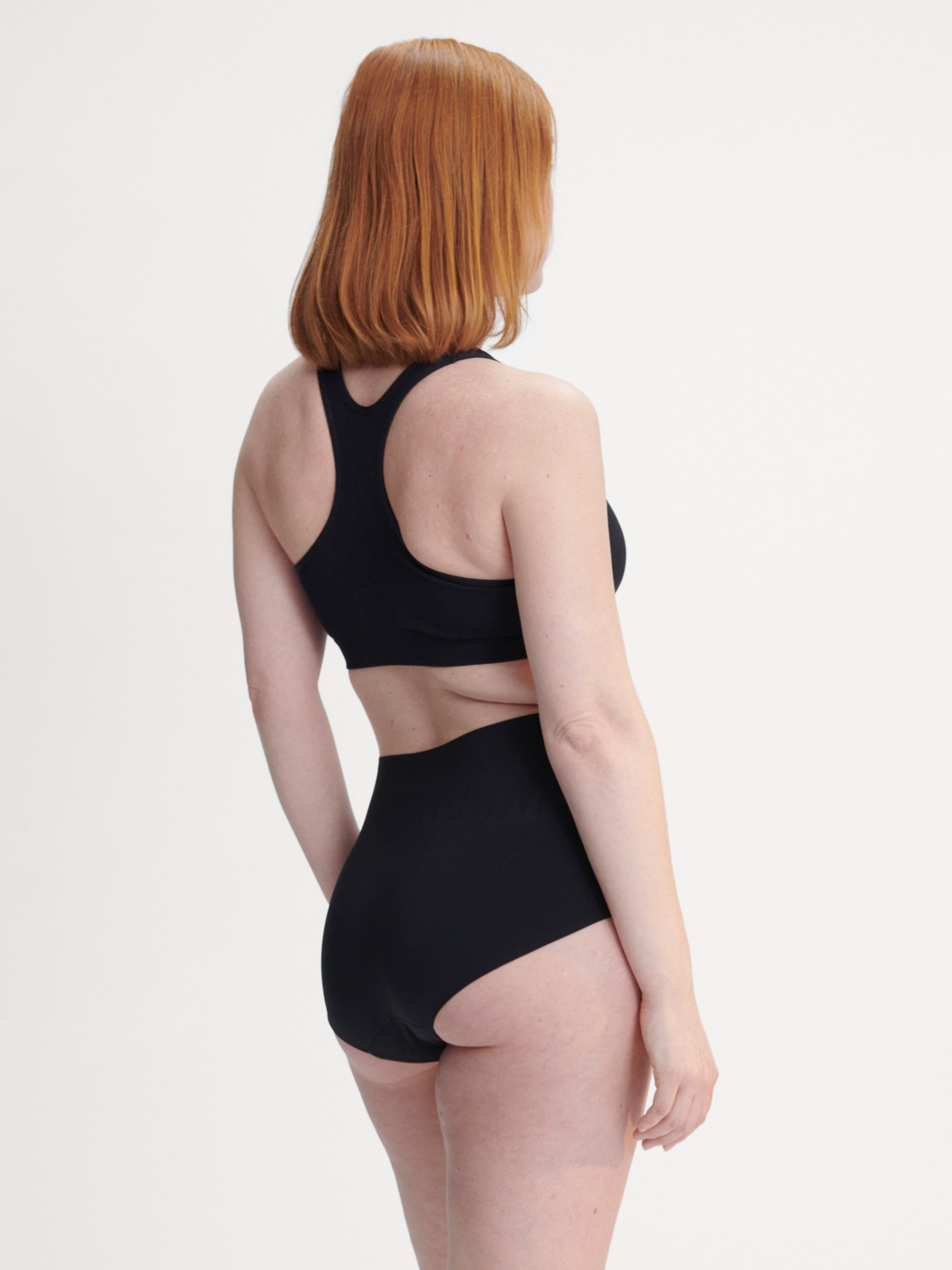 Engineered Maternity High Waist Leak Proof – Maternity underwear Medium Absorbency Black