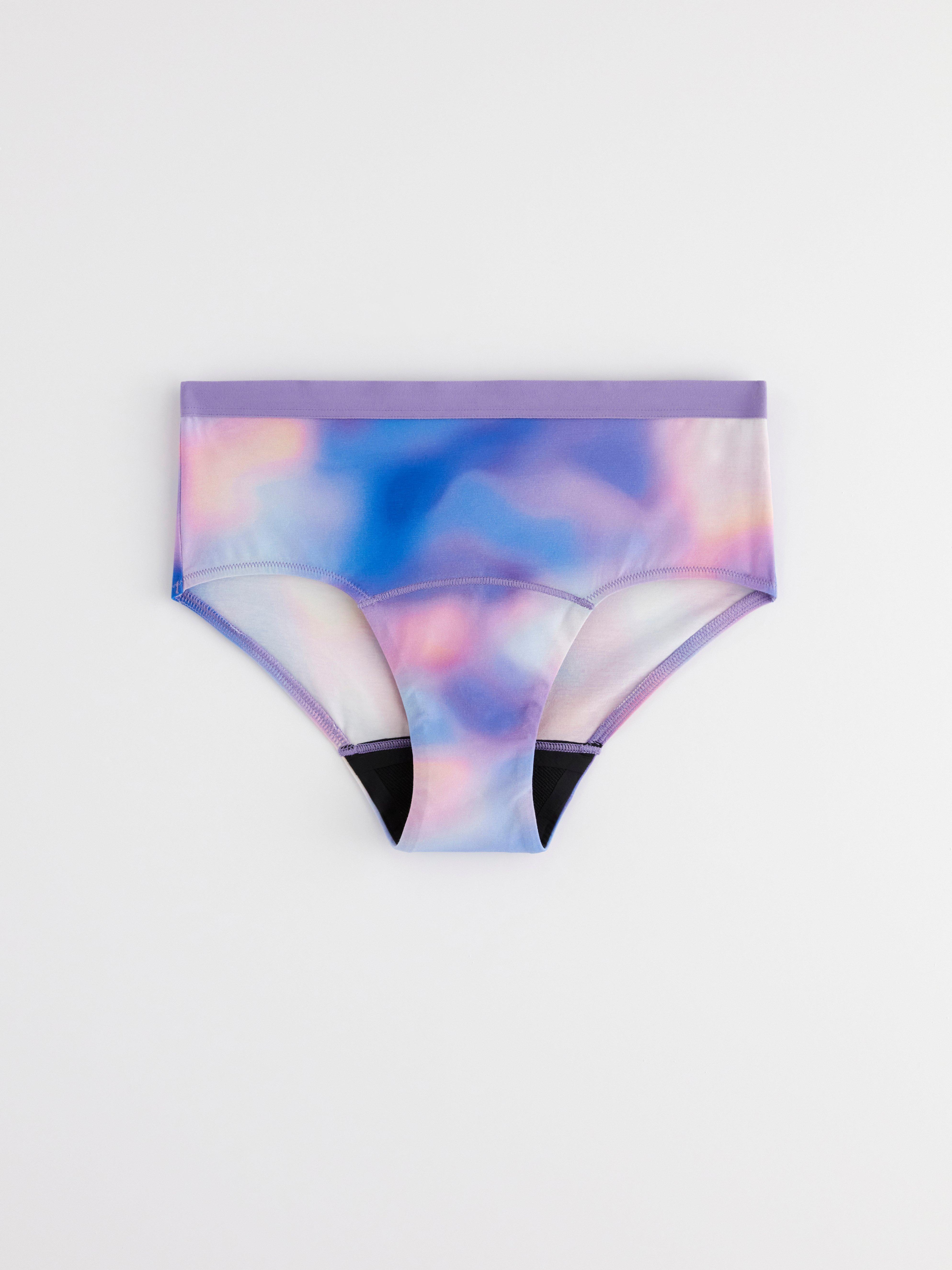 Engineered Teens Hiphugger Period Proof - Period Panty Mid-High Absorbency Lilac
