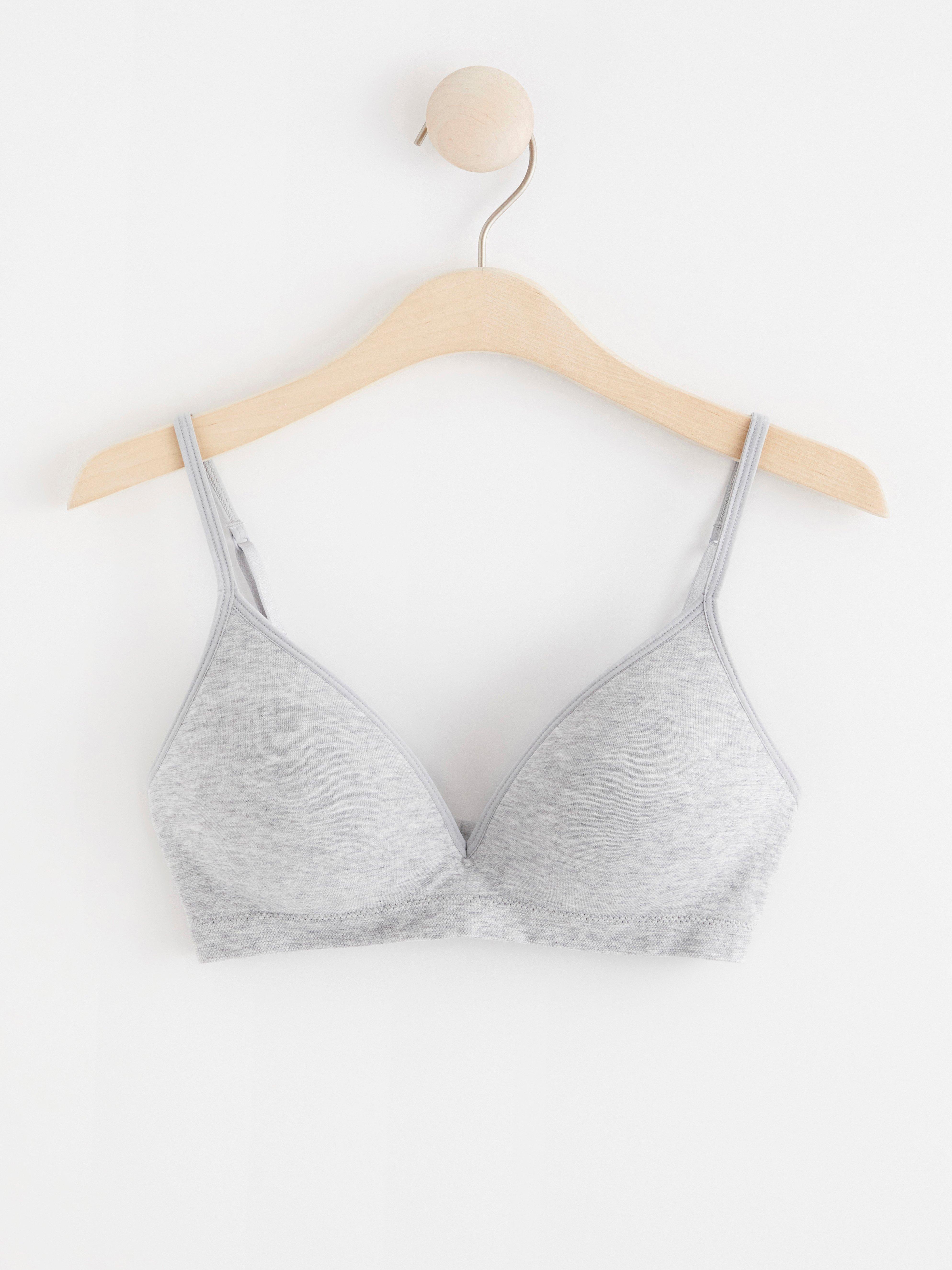 Soft bra Light Grey Melange