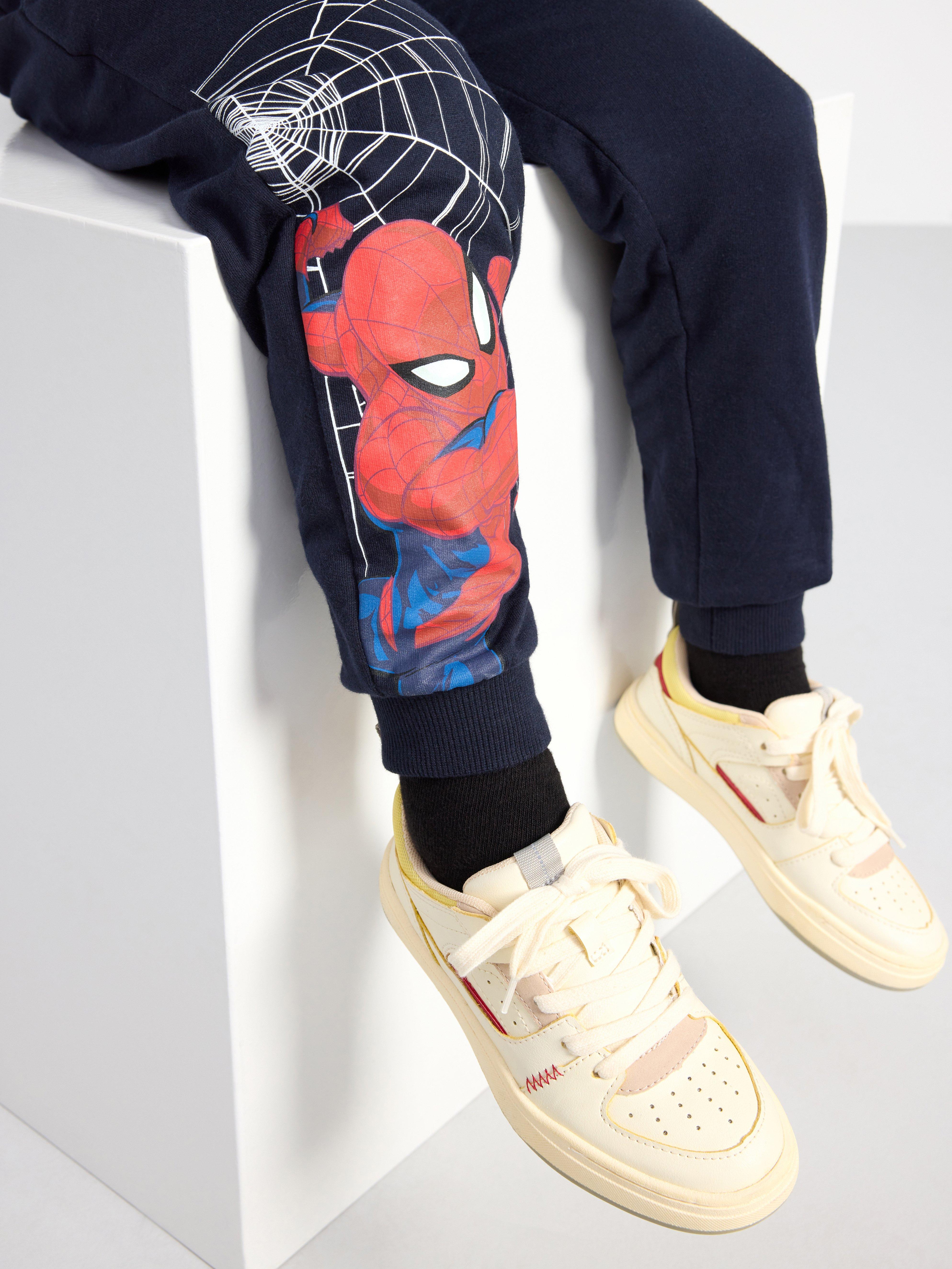 Joggers with Spiderman Dark Navy