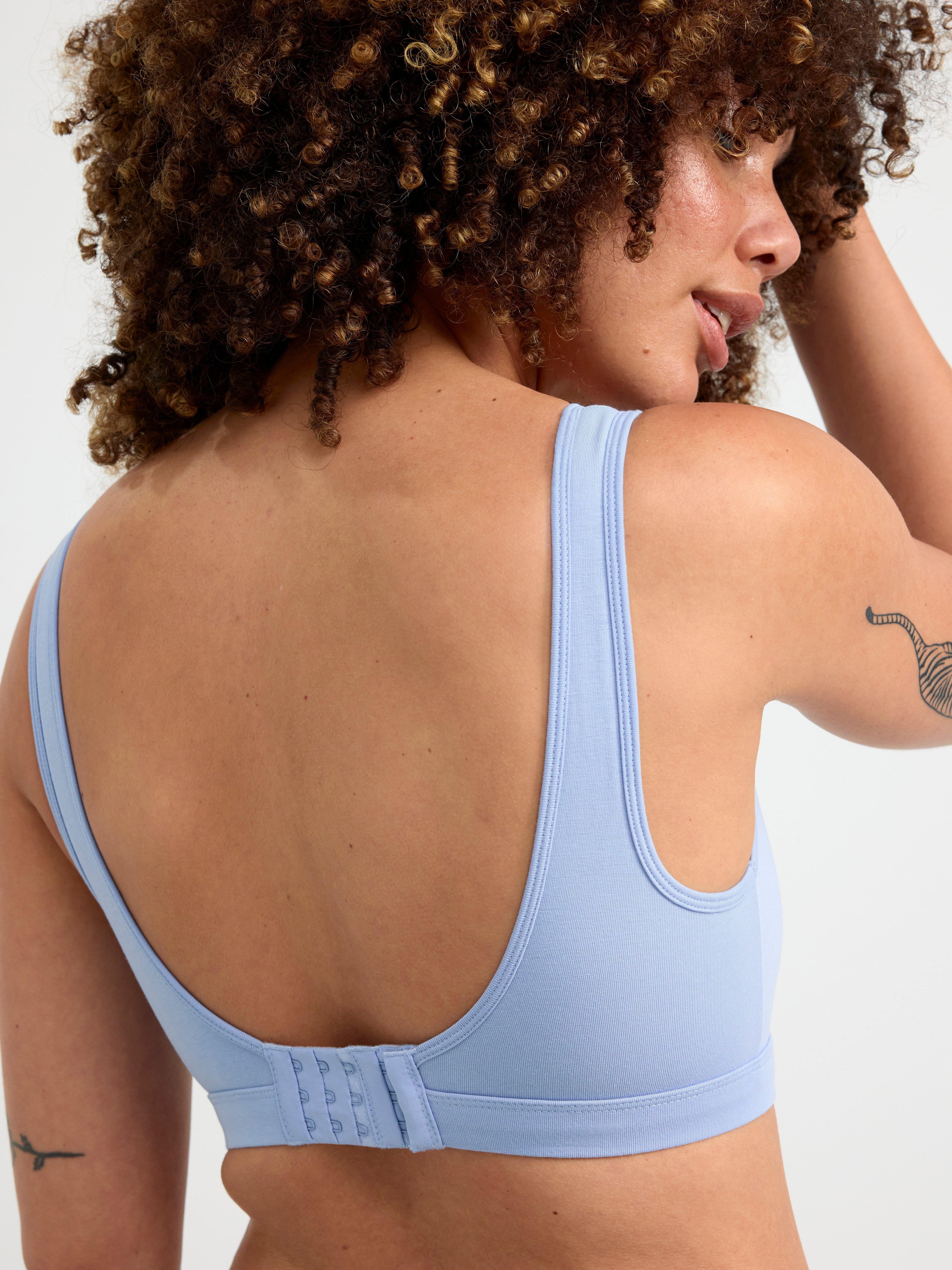 MOM 2-pack soft nursing top Light Blue
