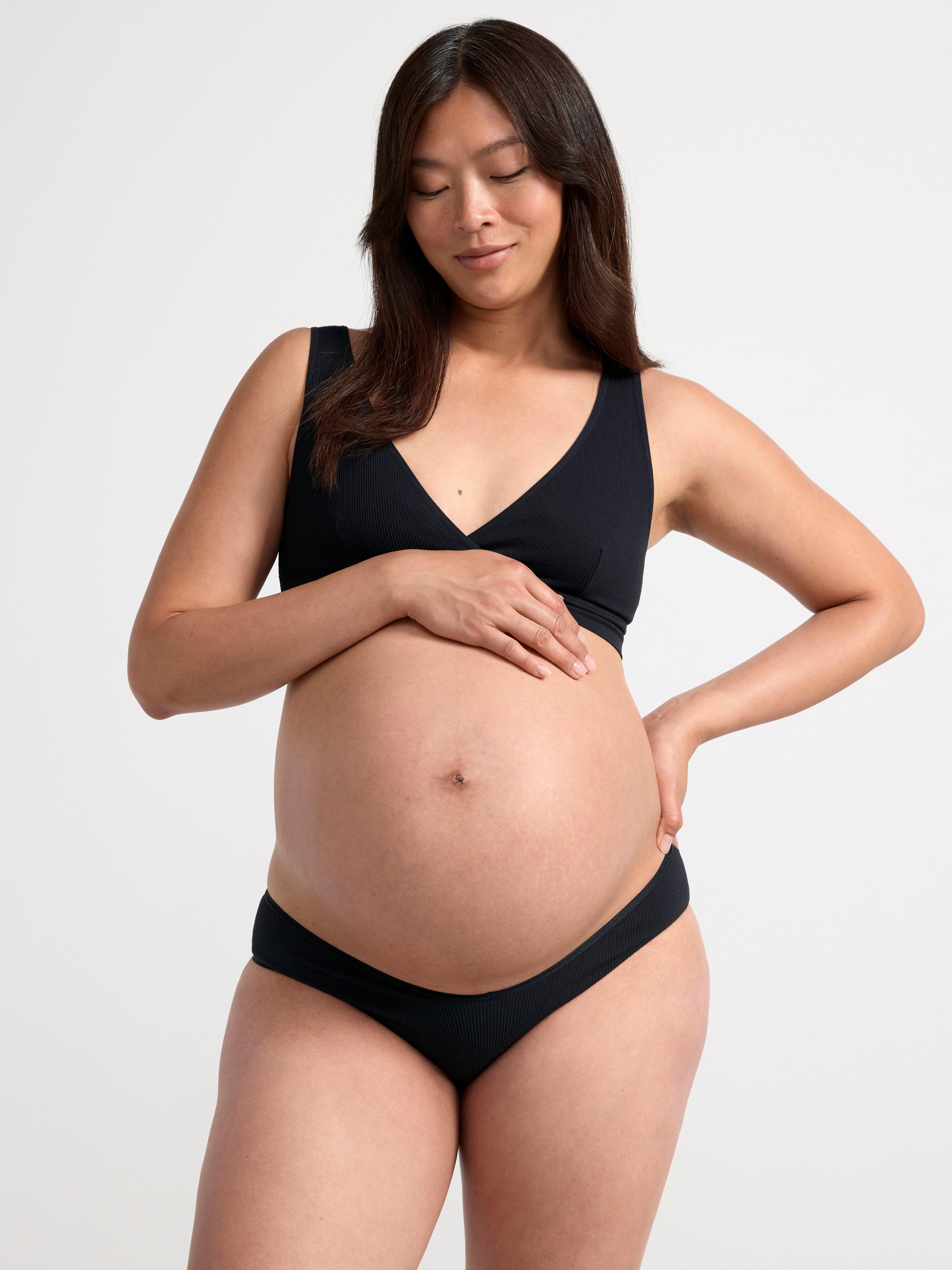 MOM 2-pack ribbed seamless briefs Light Dusty Pink