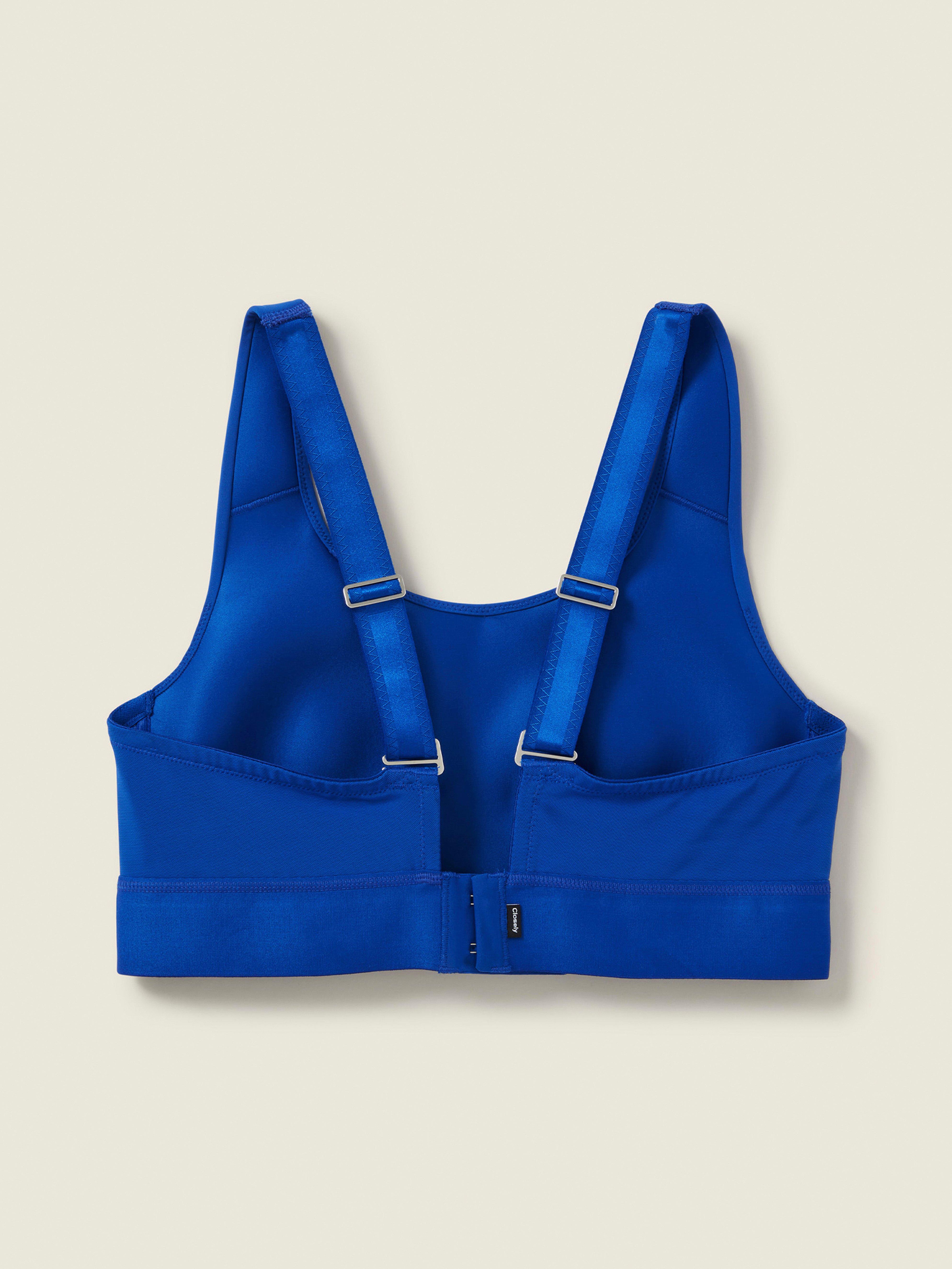 Closely - The High Support Sports Bra Blue
