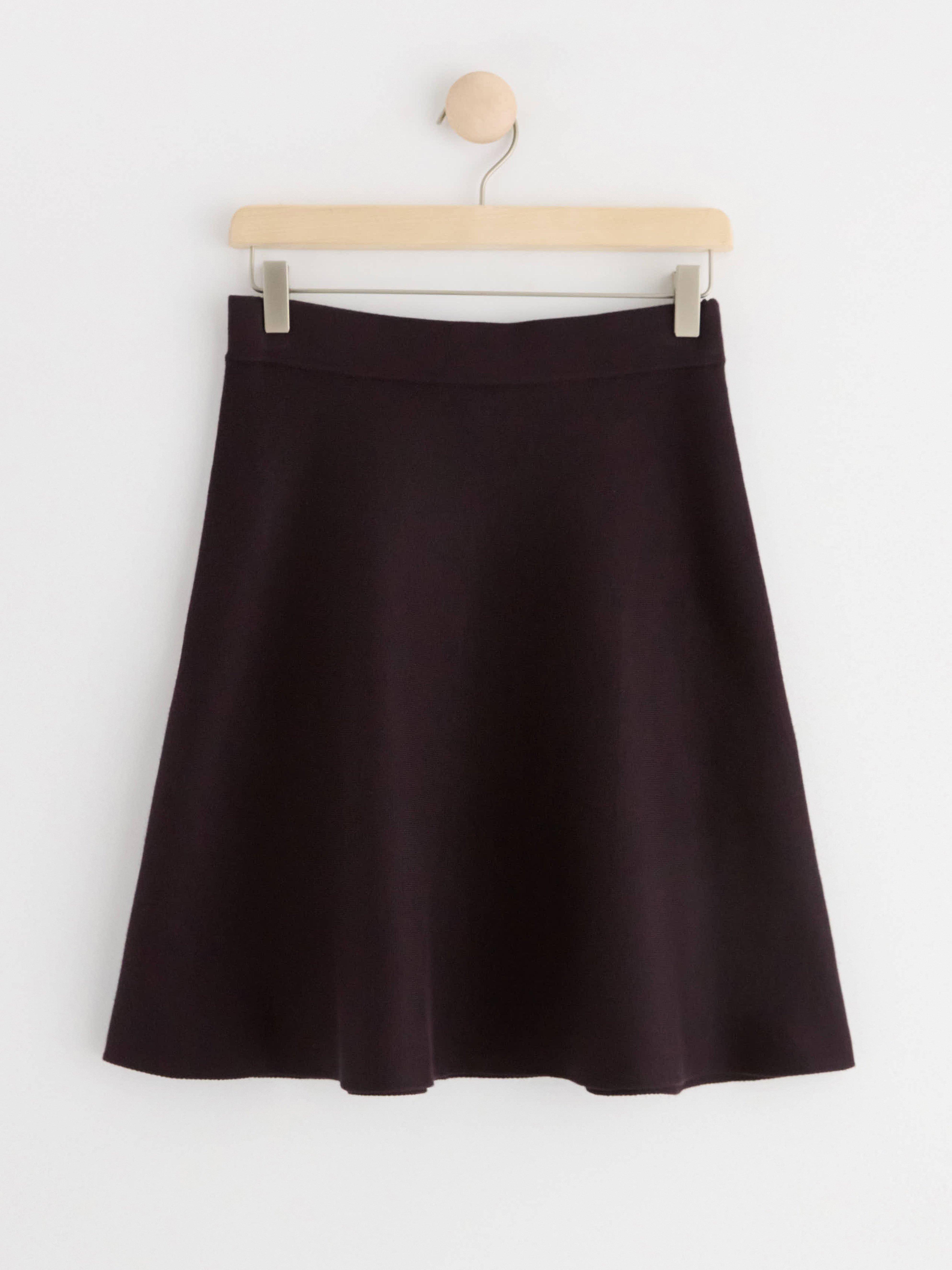 Skirt knitted Dk Dusty Lilac