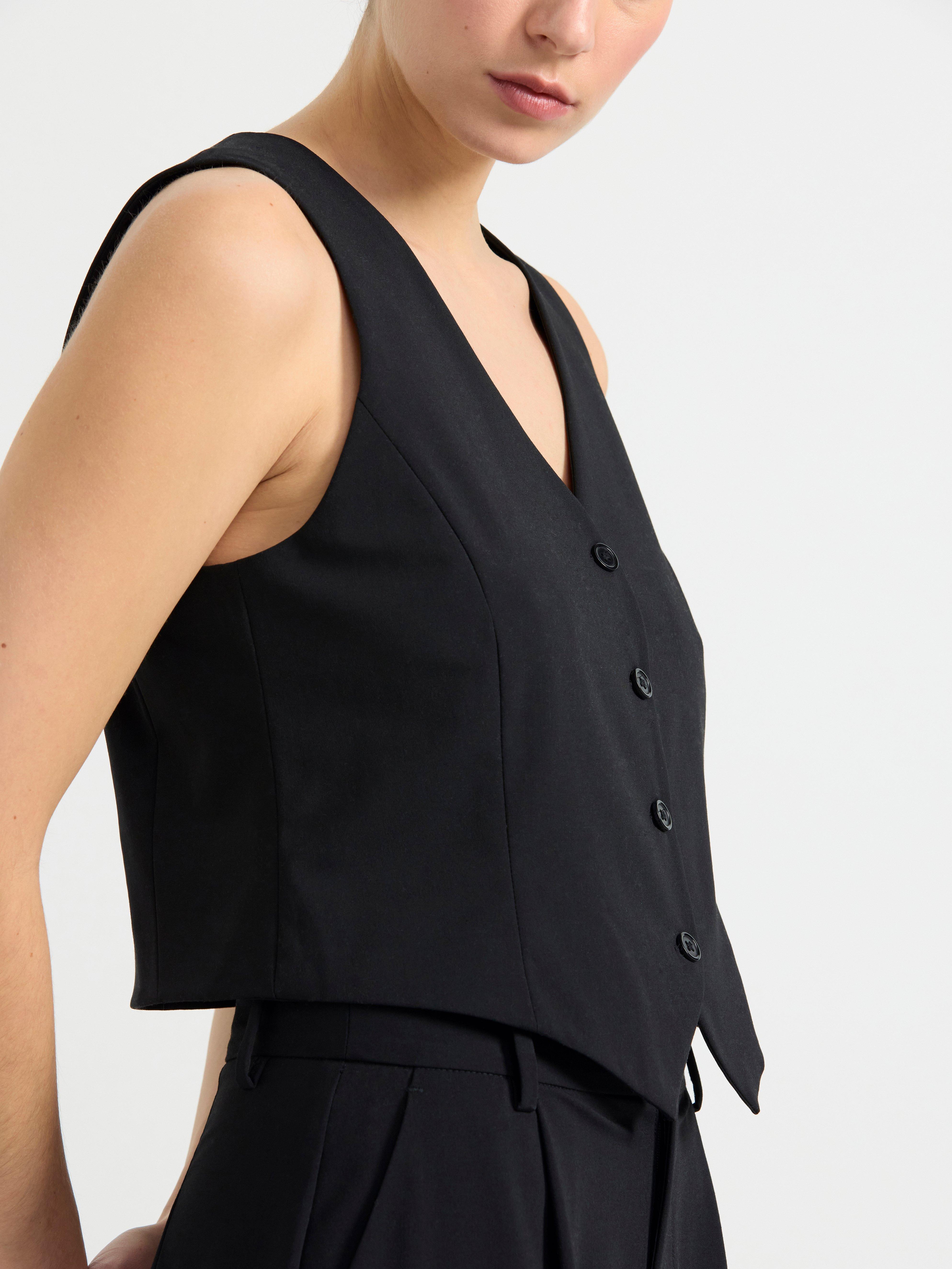 Waistcoat Black