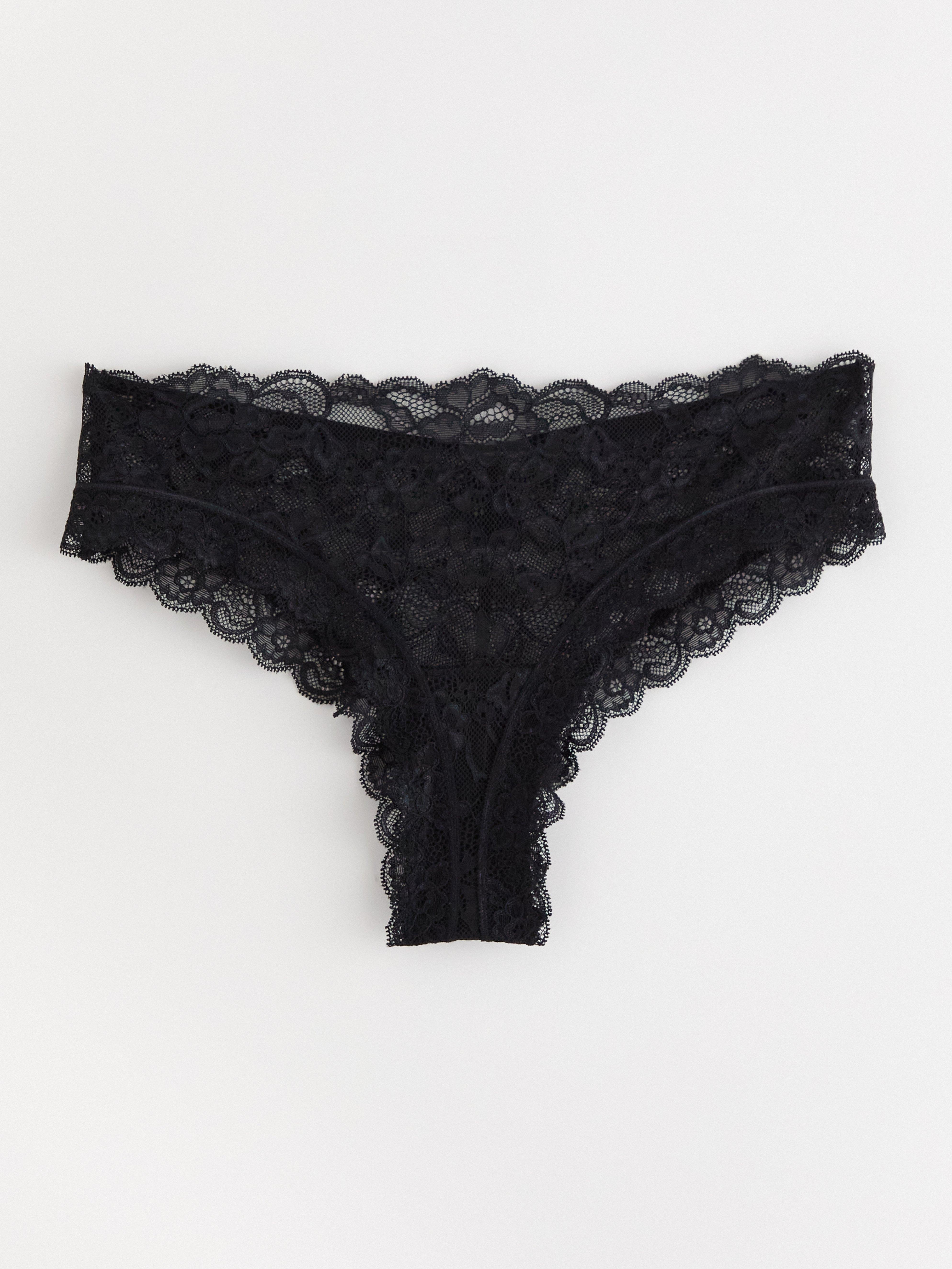 Brazilian briefs regular waist Black