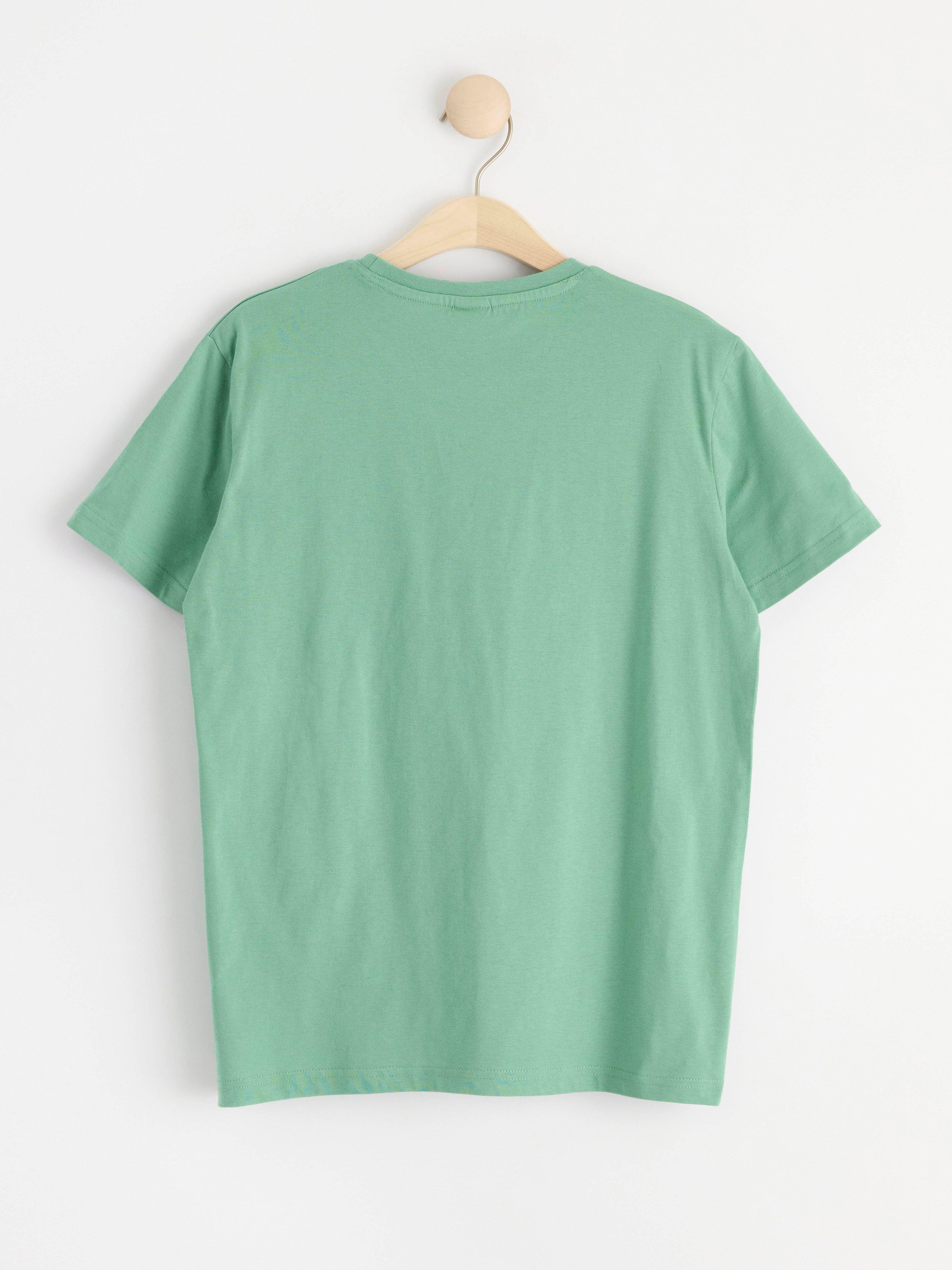 T-shirt with print Dusty Green