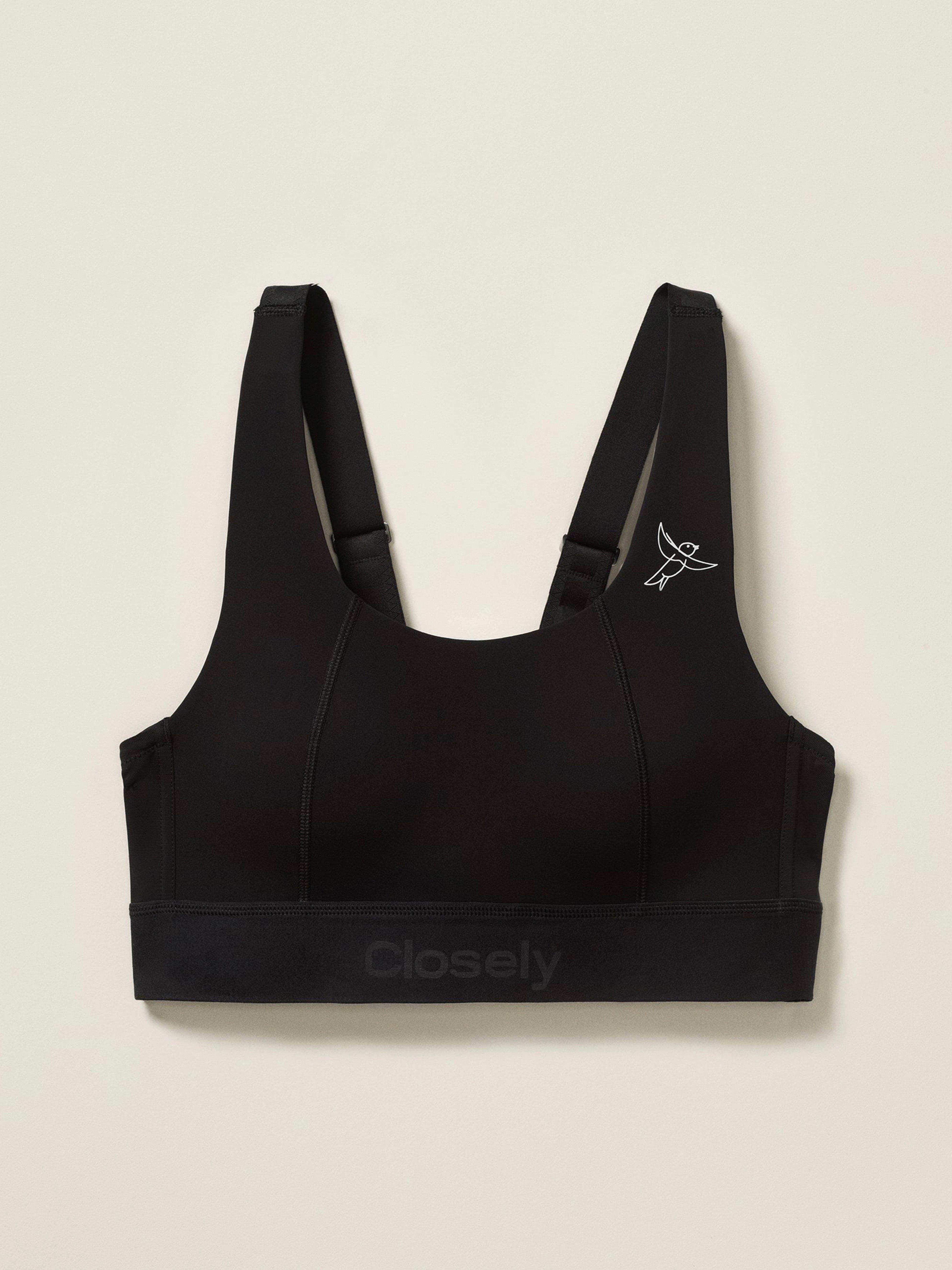 Closely - The High Support Sports Bra Black