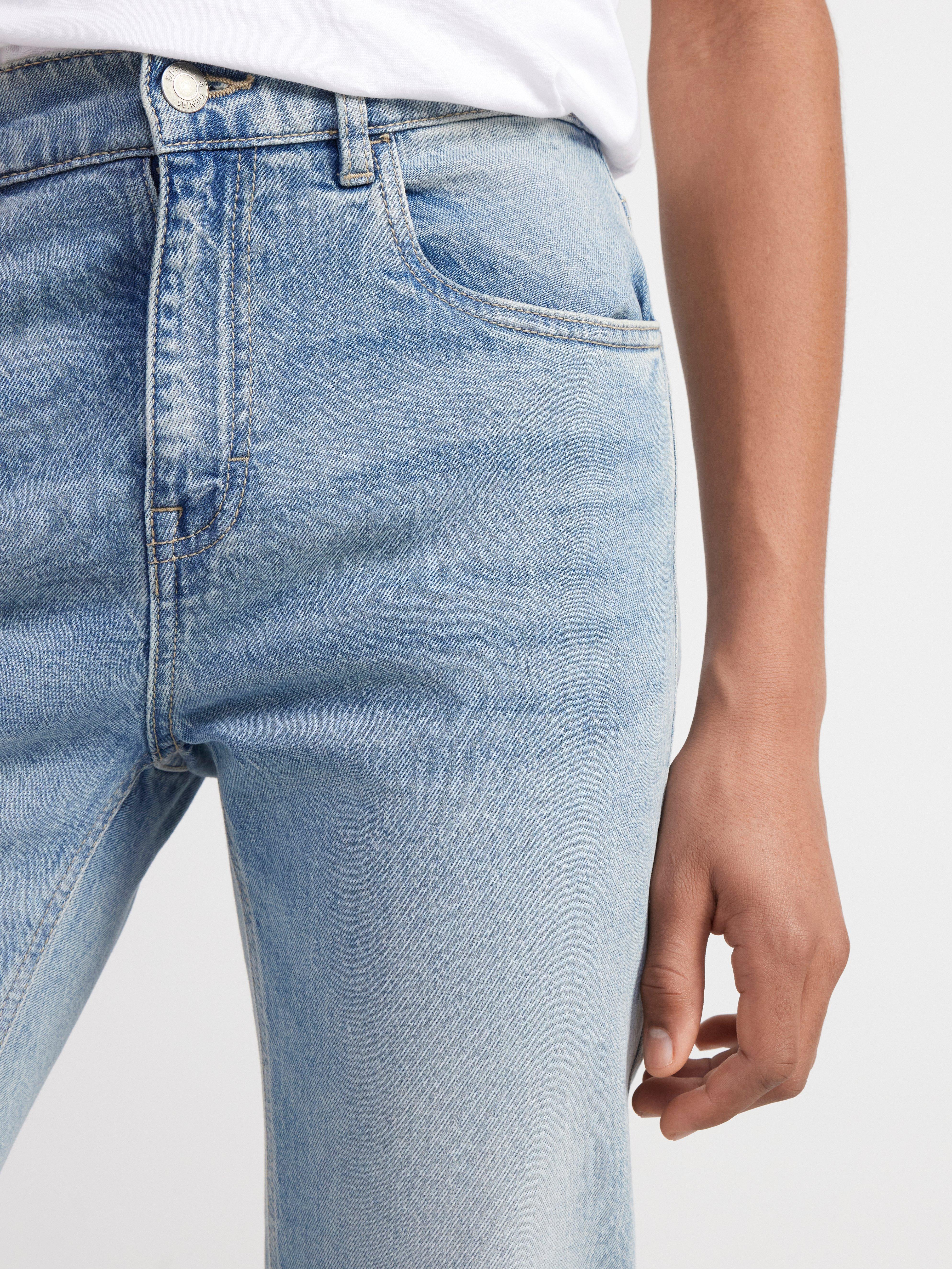 STAFFAN Straight regular waist jeans Light denim