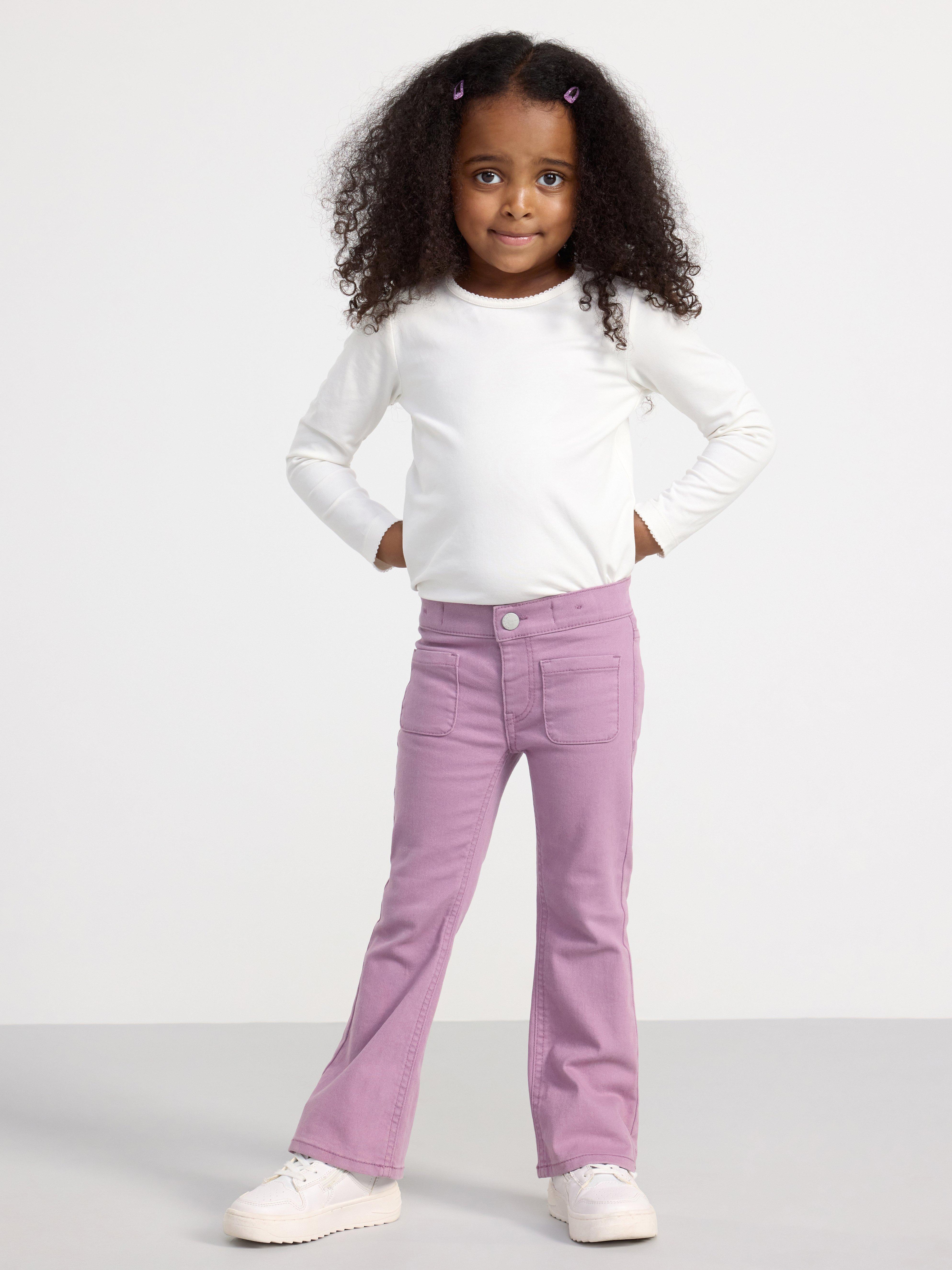 2-pack long sleeve tops Light Dusty White