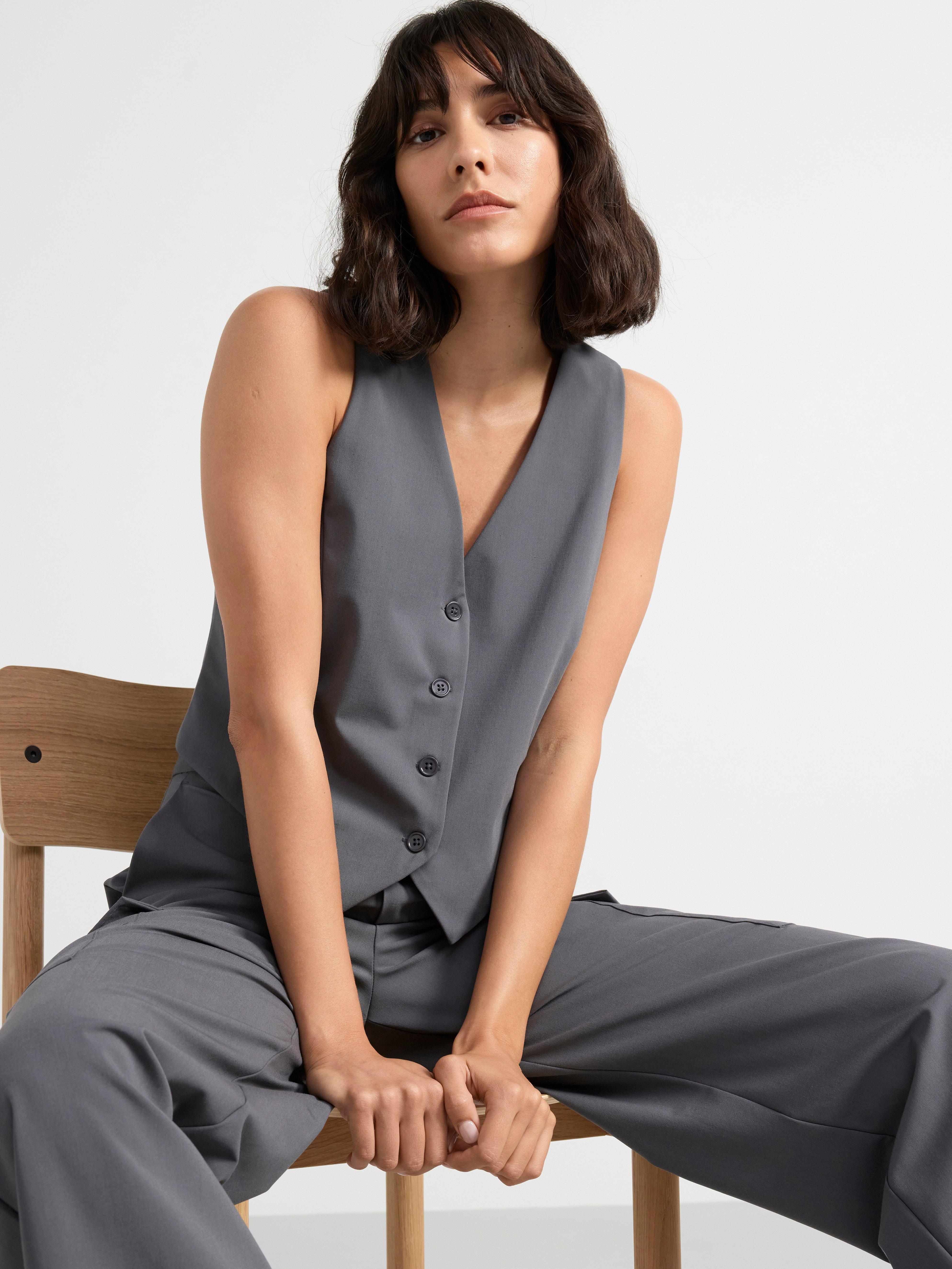 Waistcoat dark grey