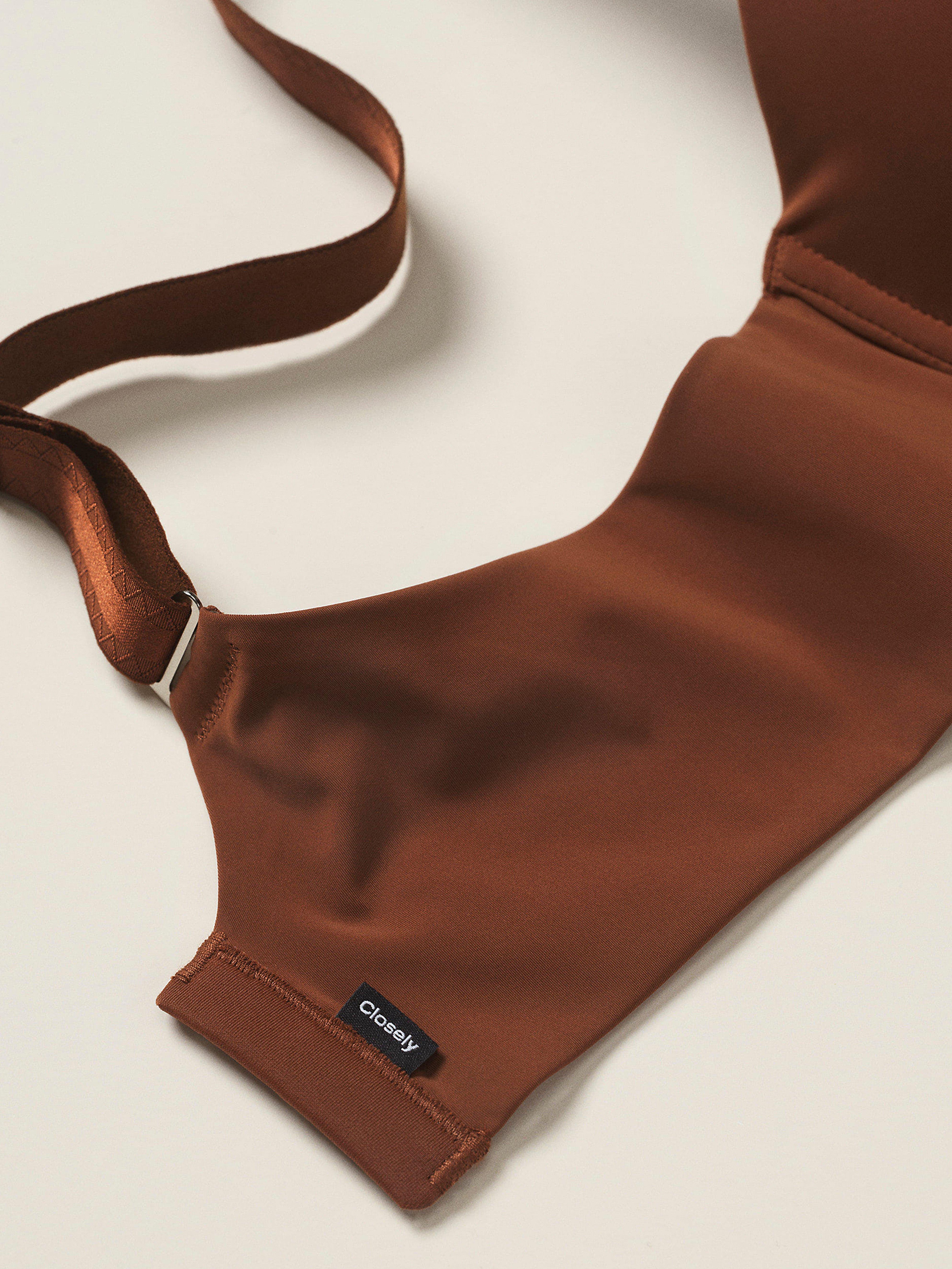 Closely - The T-shirt Bra Dusty Brown