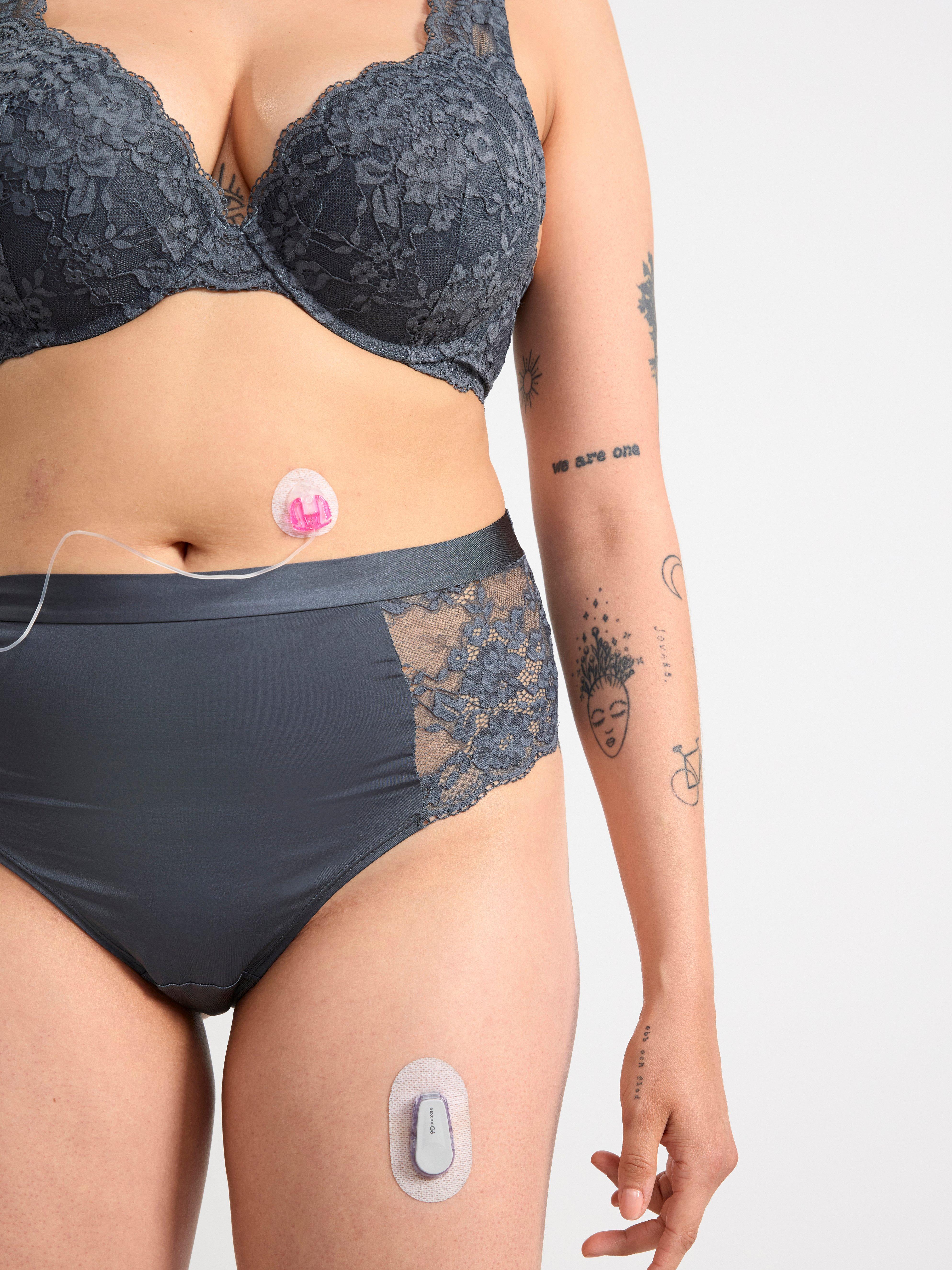 Brazilian high briefs Dark Grey