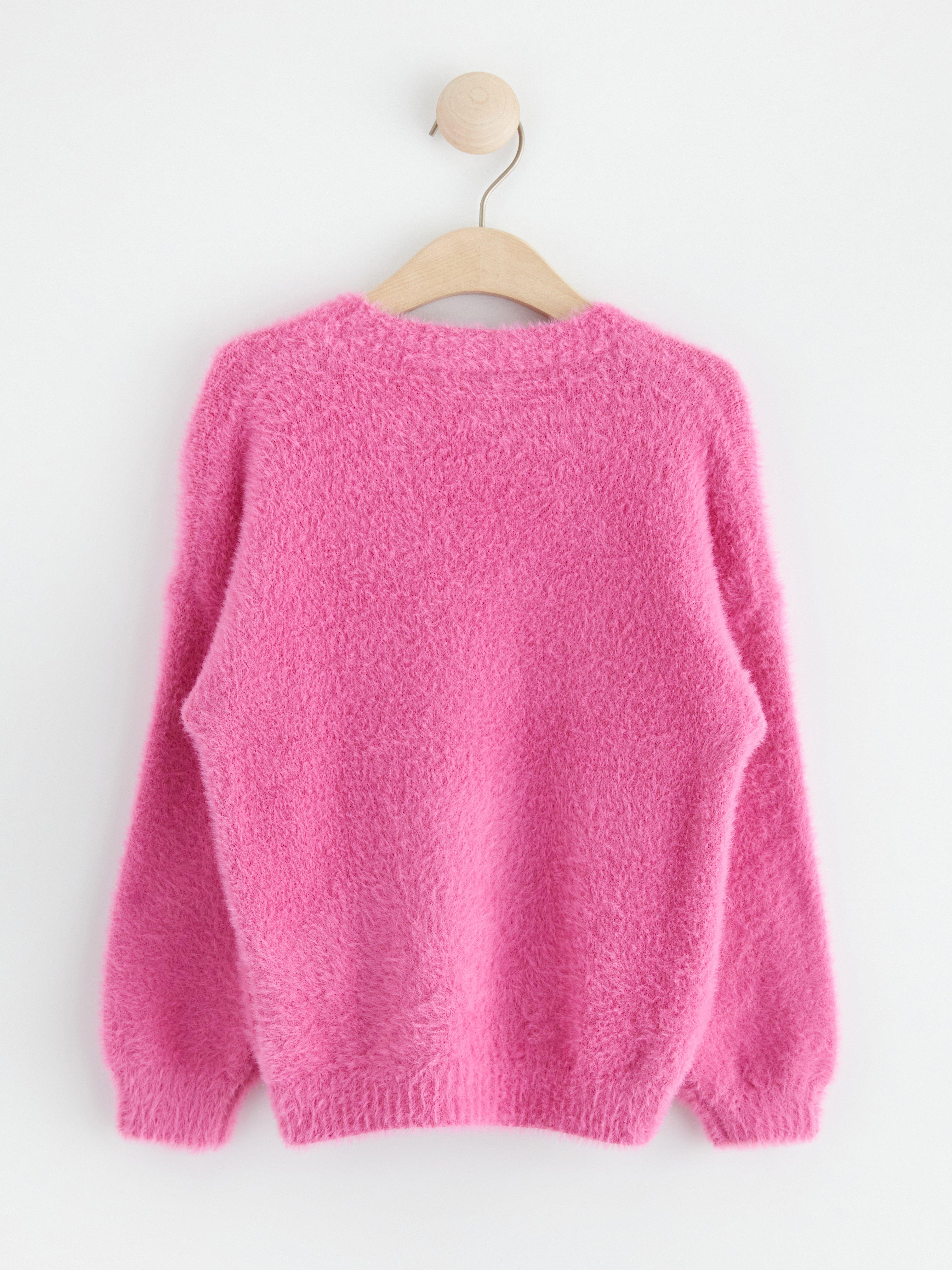 Jumper  fuzzy Pink