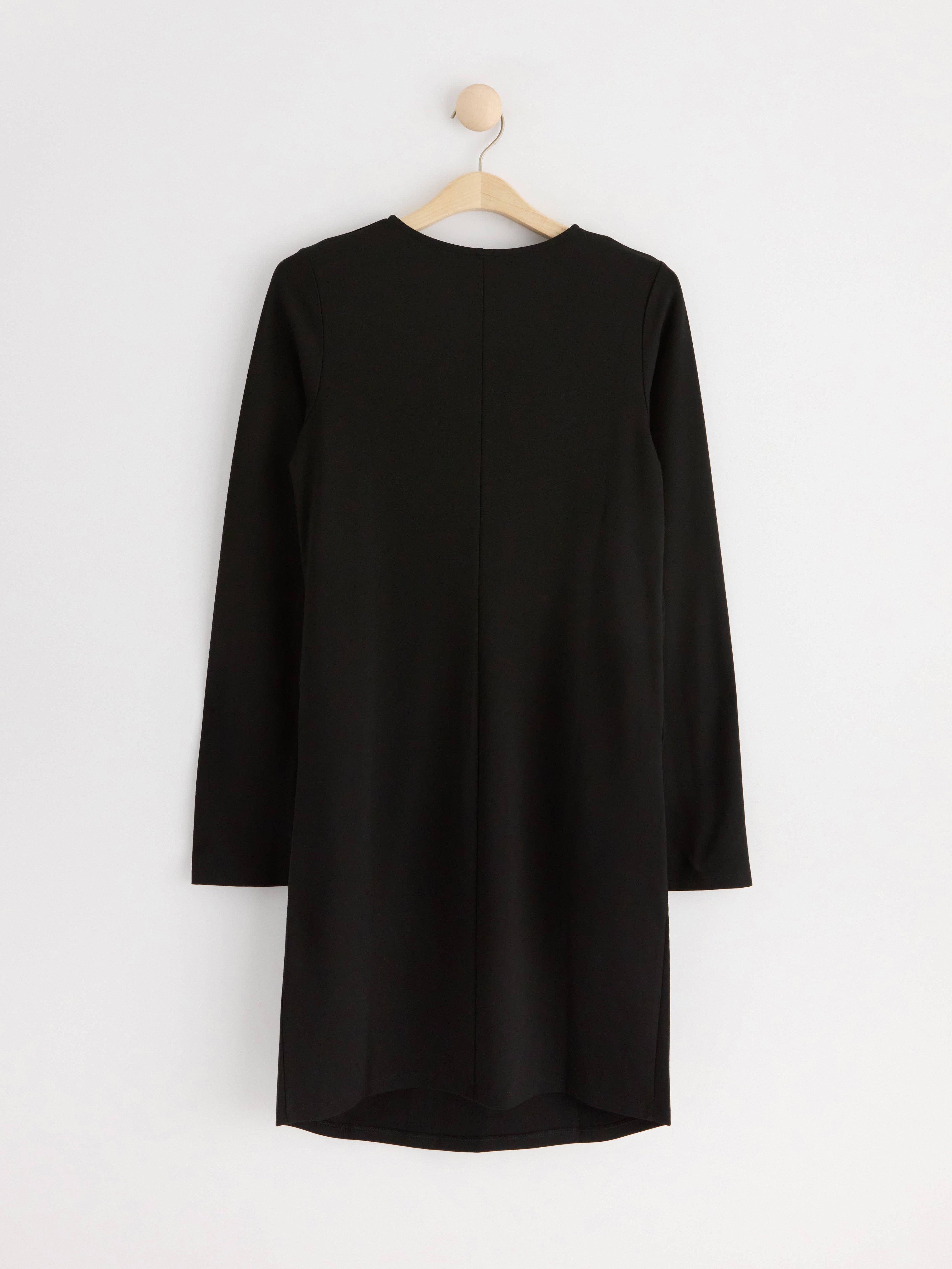 MOM Fitted mini dress Black