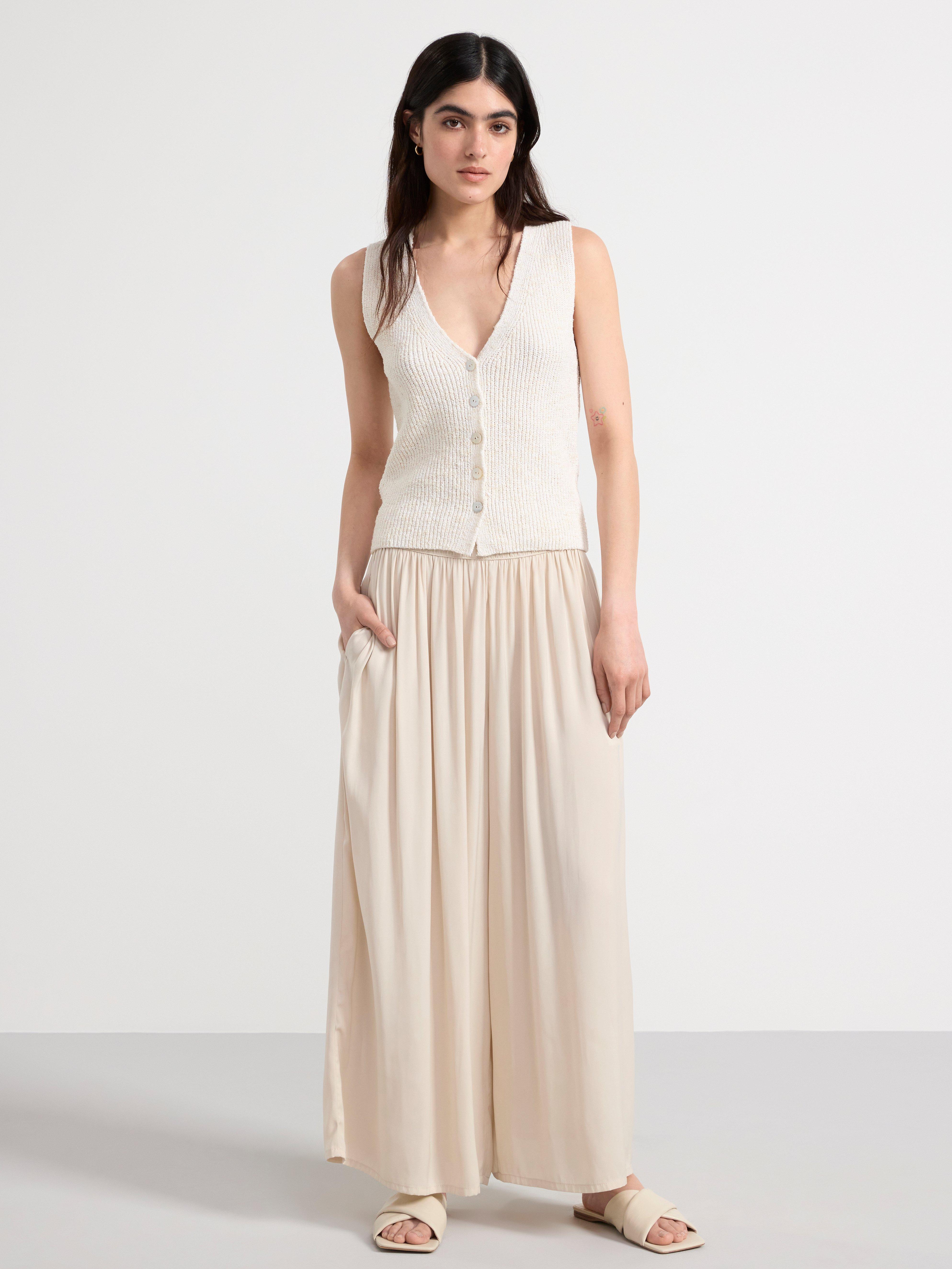 Knitted vest Off White