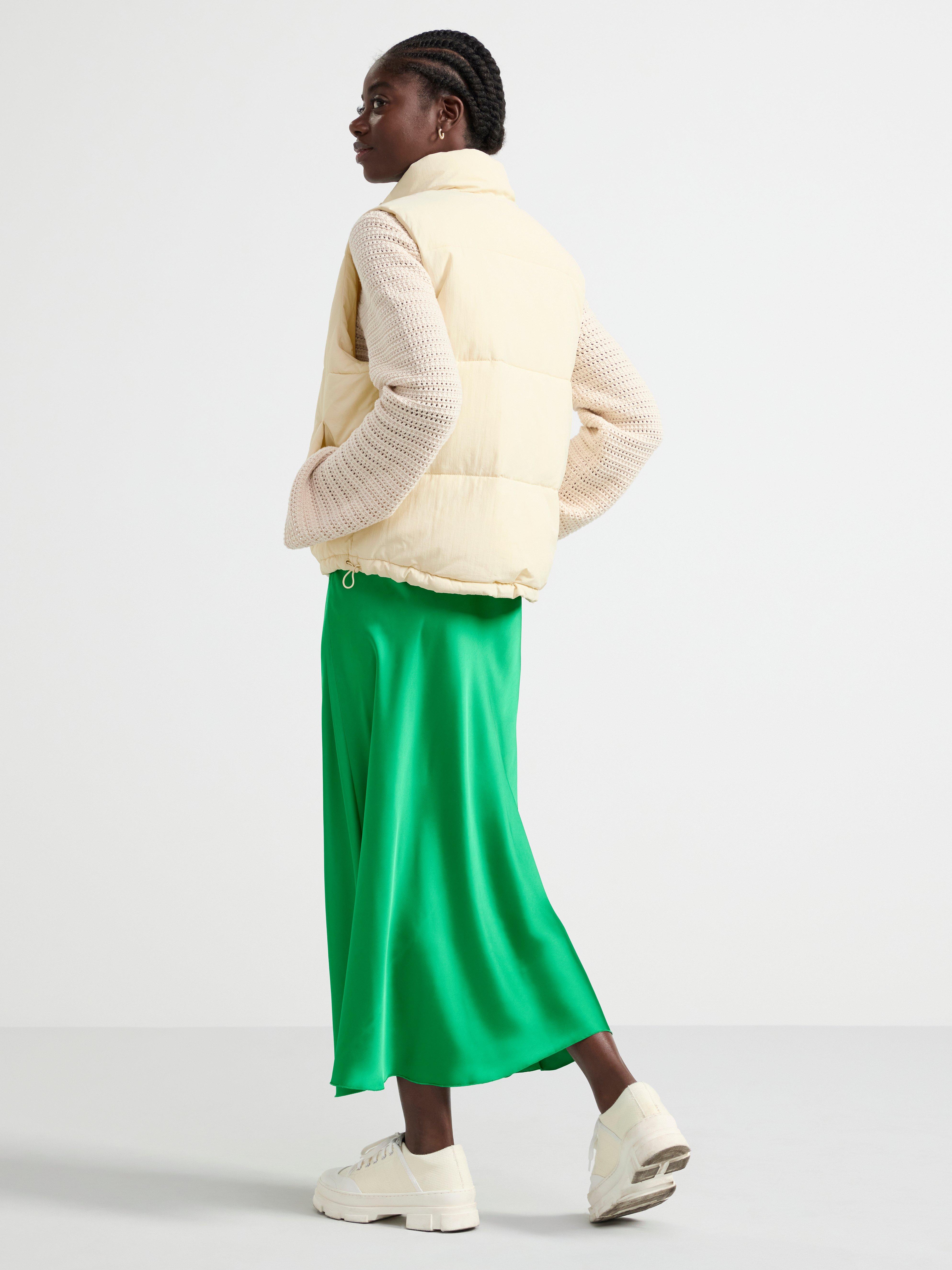Padded vest Light Beige