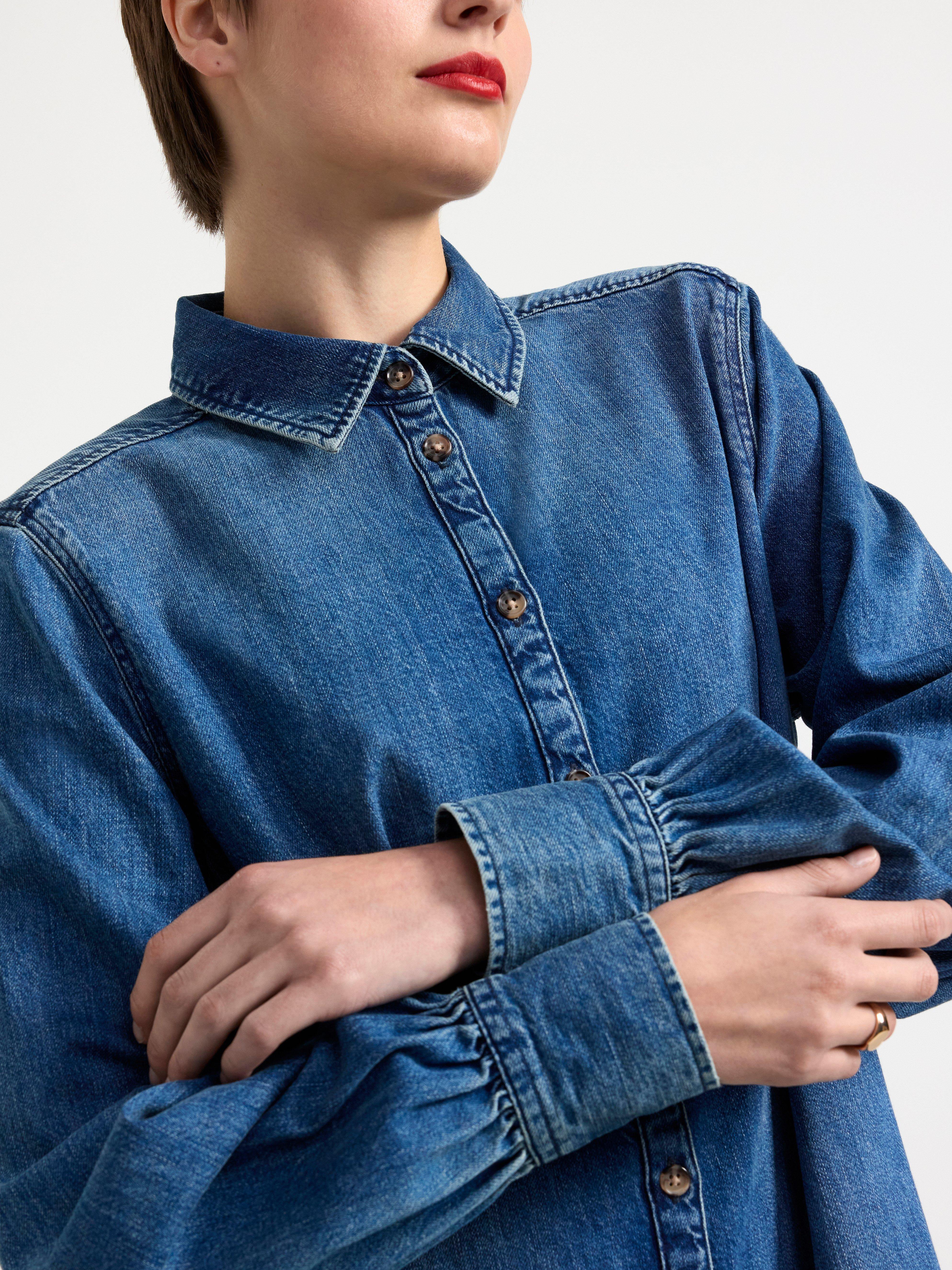 Denim dress Denim blue