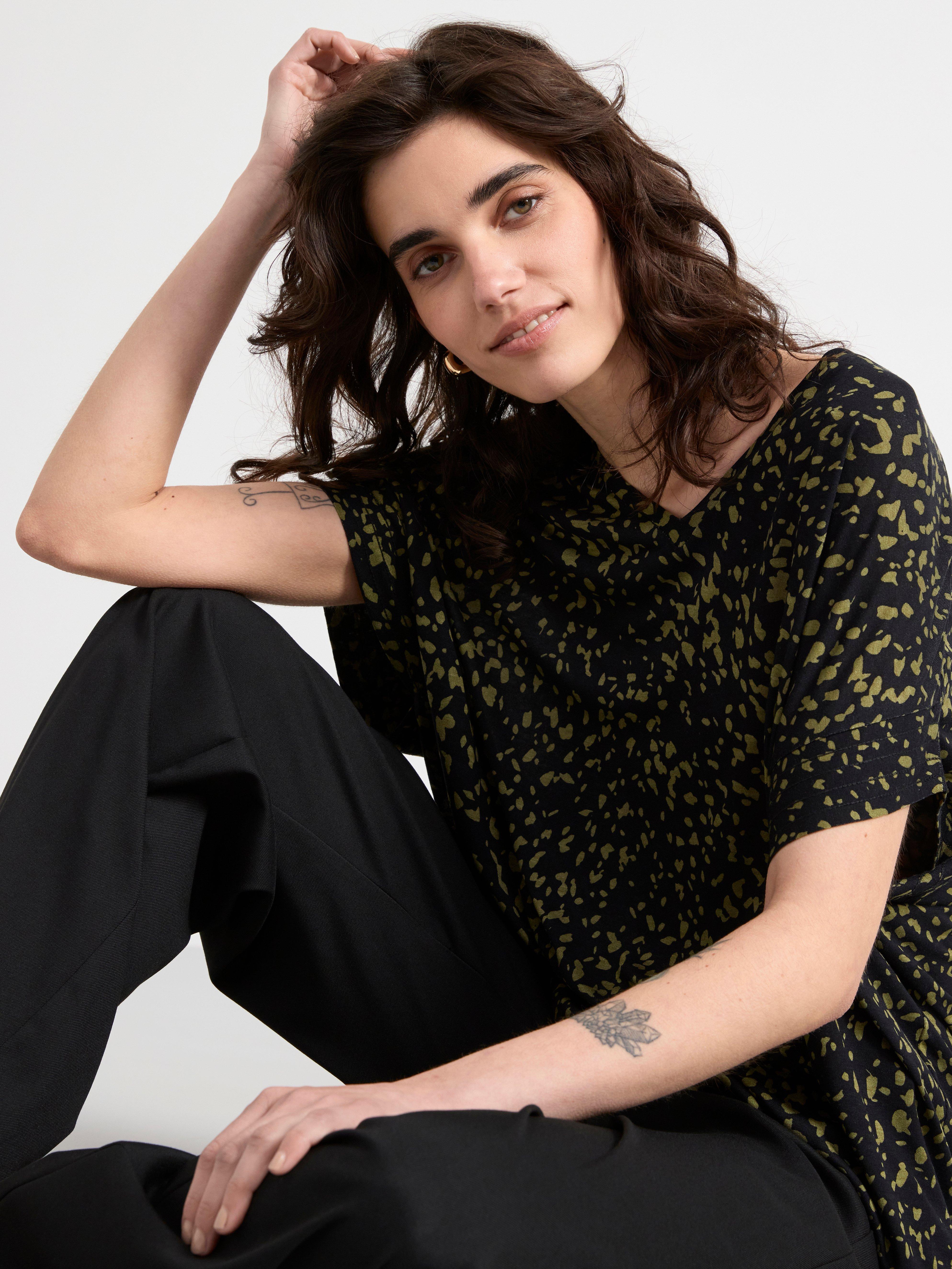 Short sleeve top Black